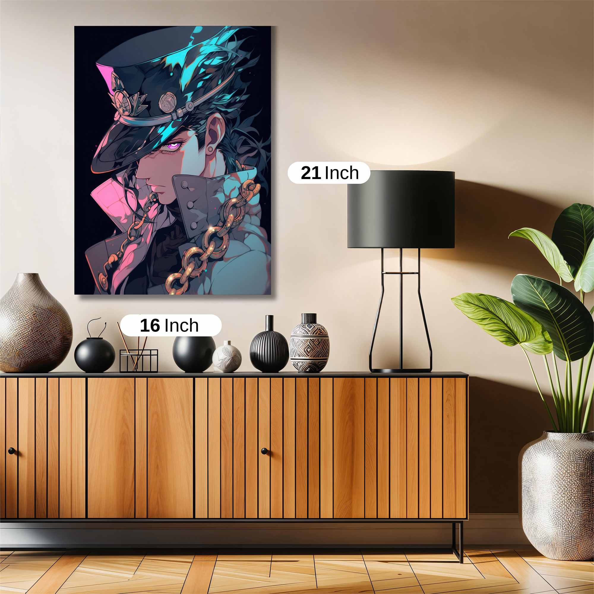 Jotaro Menacing Safe Wall Magnetic / M