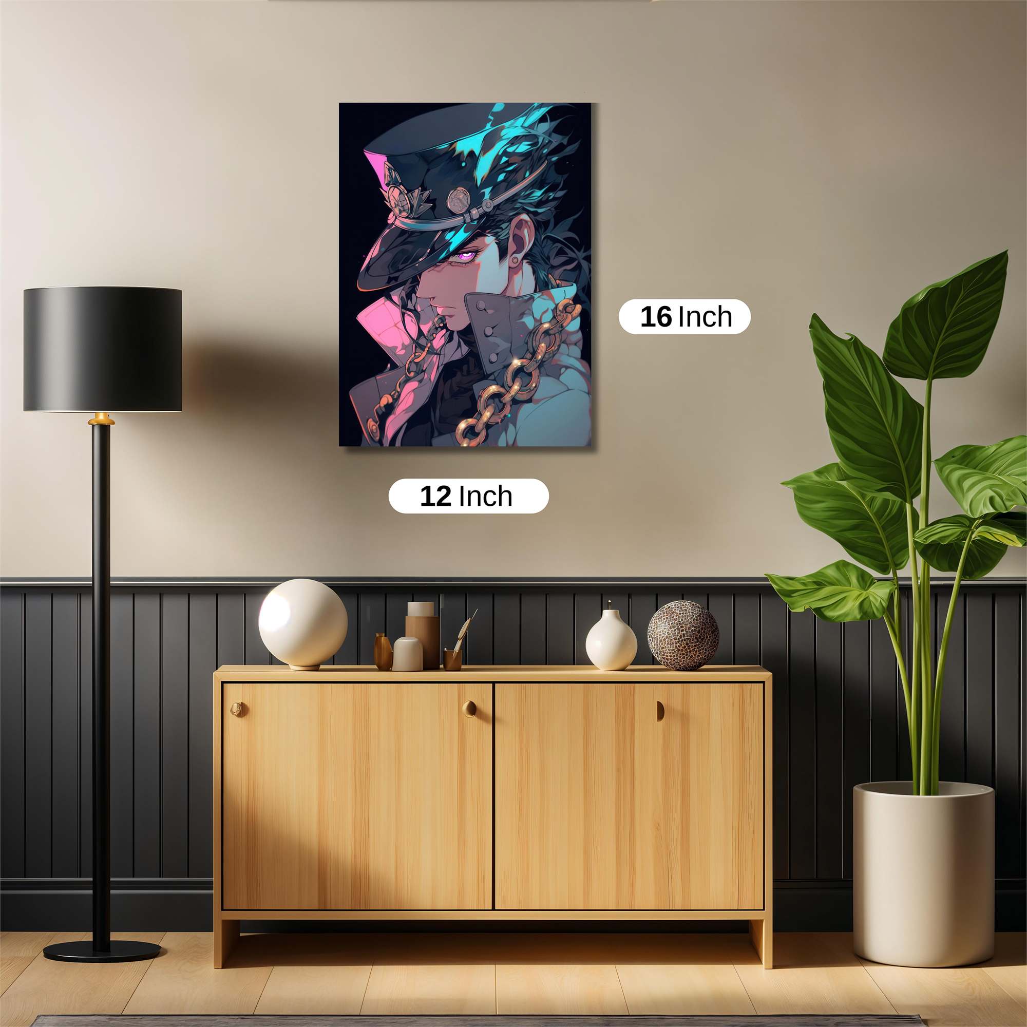 Jotaro Menacing Safe Wall Magnetic / M