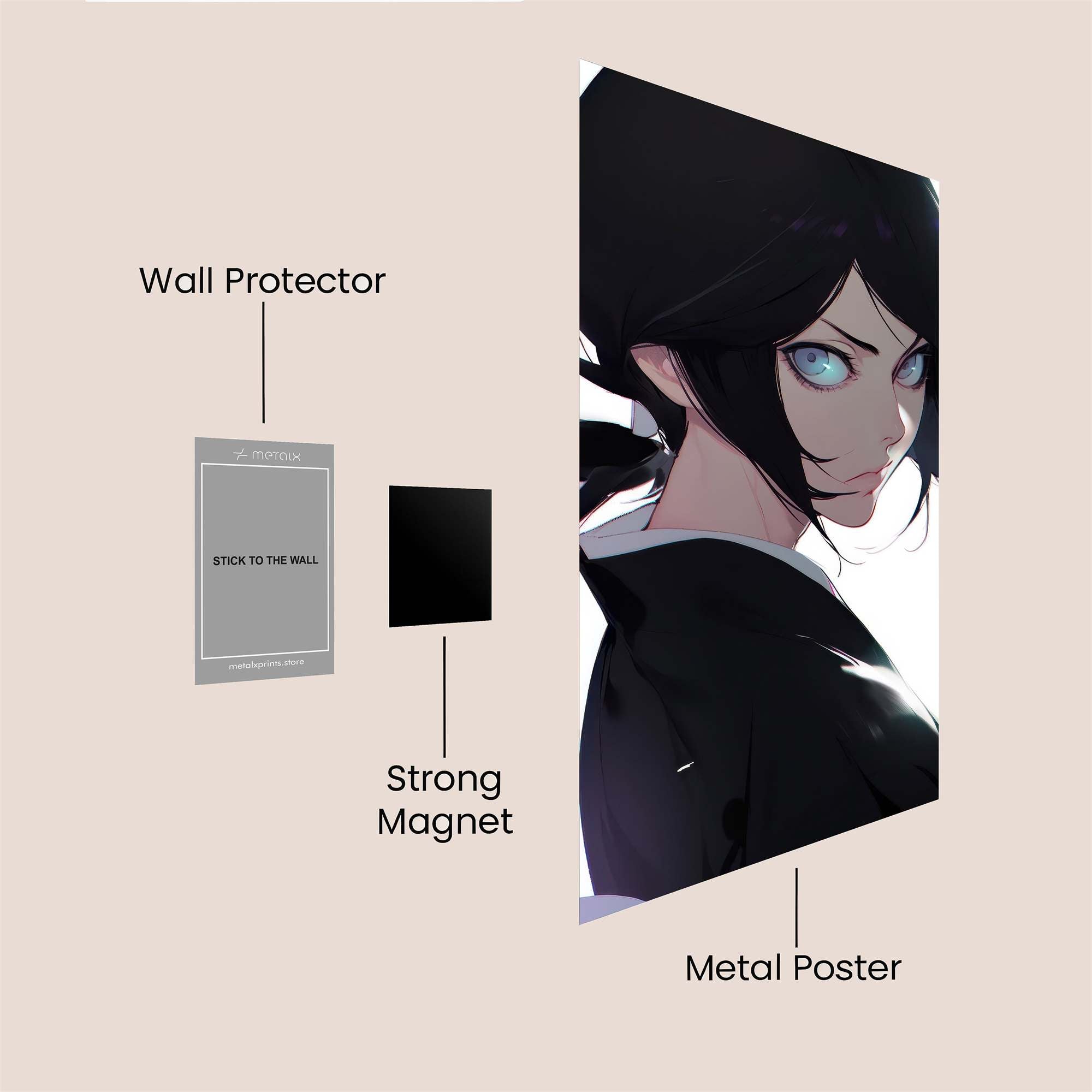 Raven Enigma Safe Wall Magnetic / M