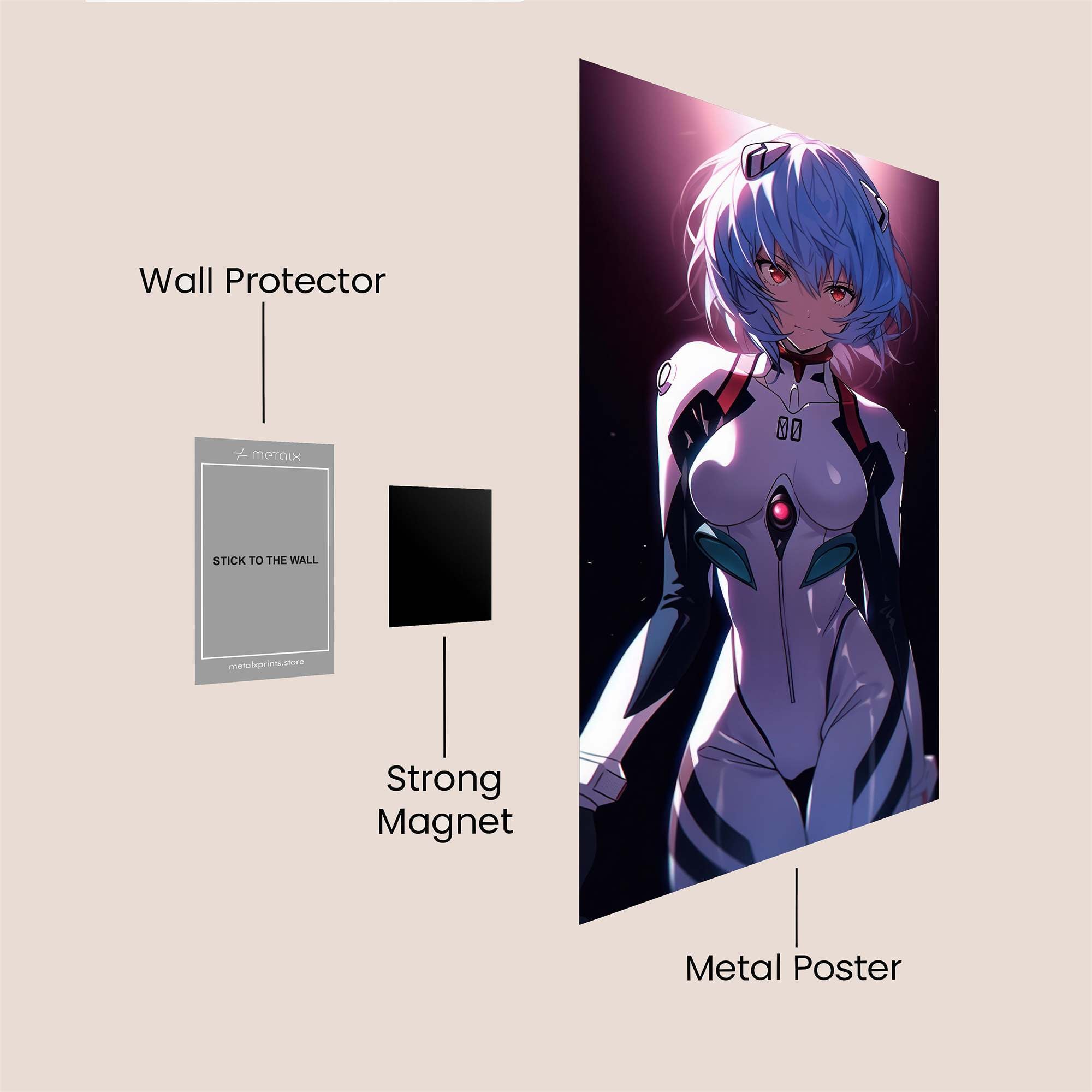 Rei Enigmatic Safe Wall Magnetic / M