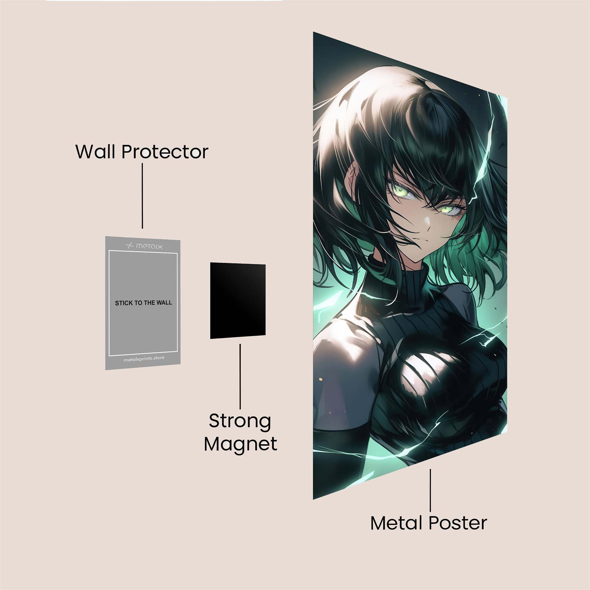 Electra Fury Safe Wall Magnetic / M