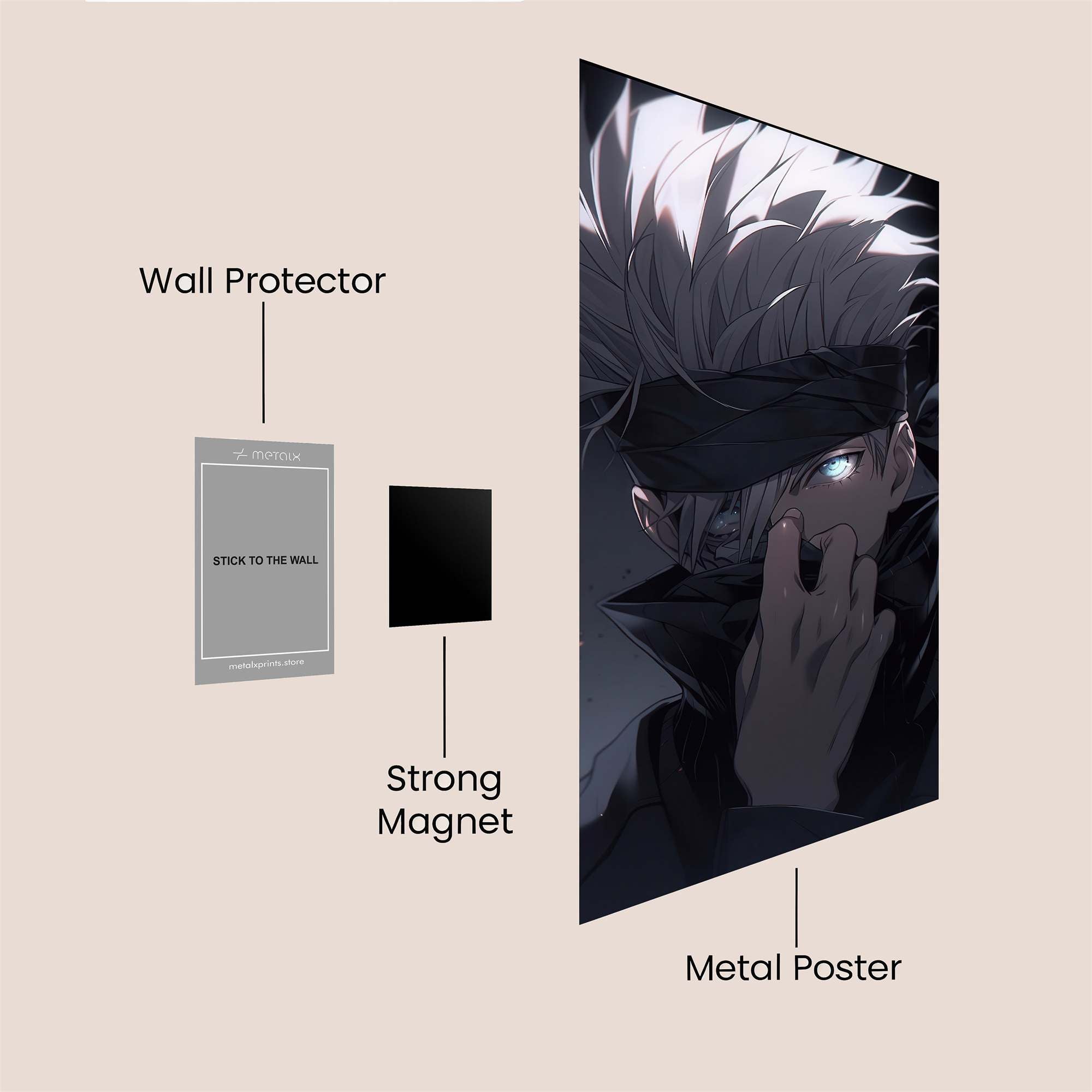 Satoru Serene Safe Wall Magnetic / M