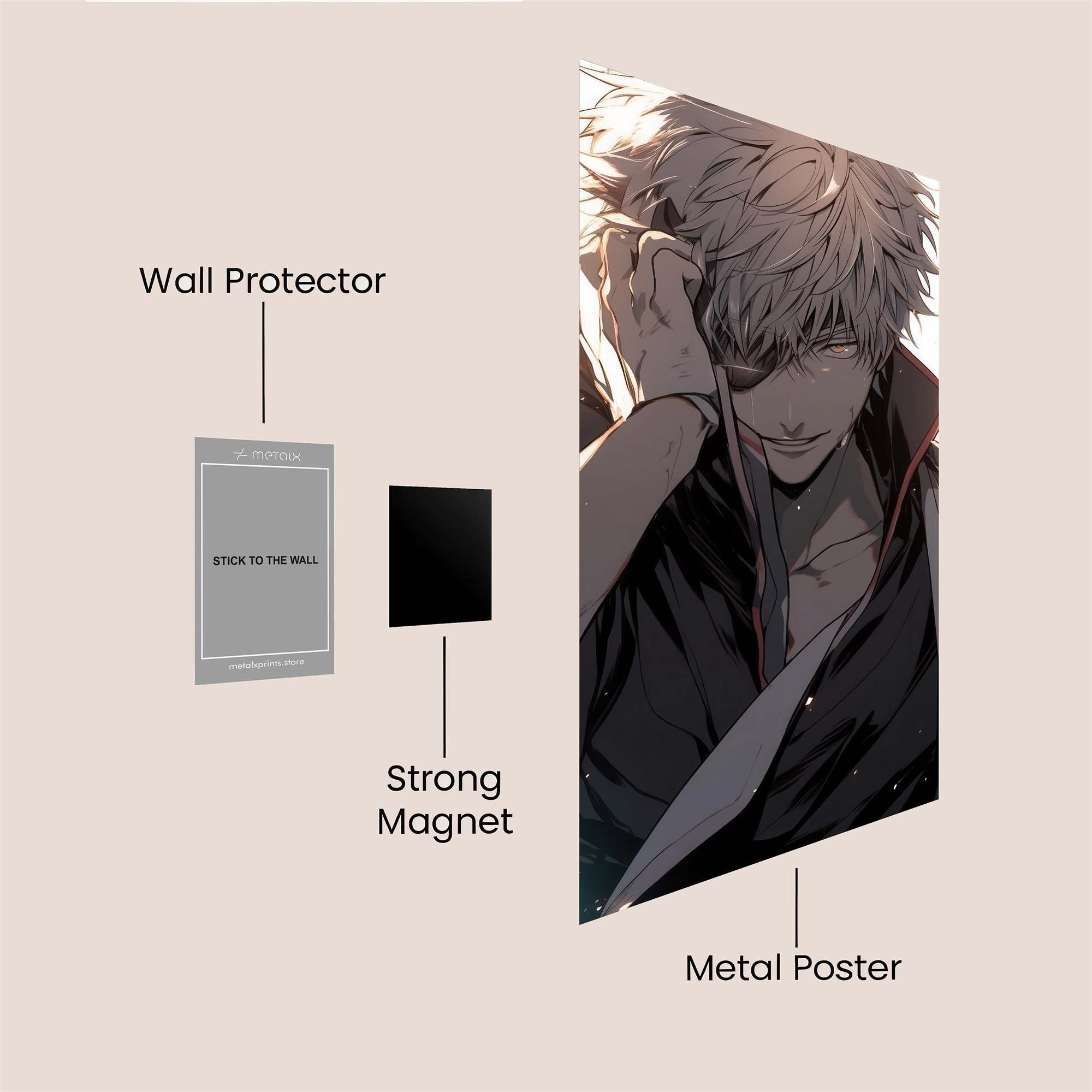 Satoru Serene Safe Wall Magnetic / M