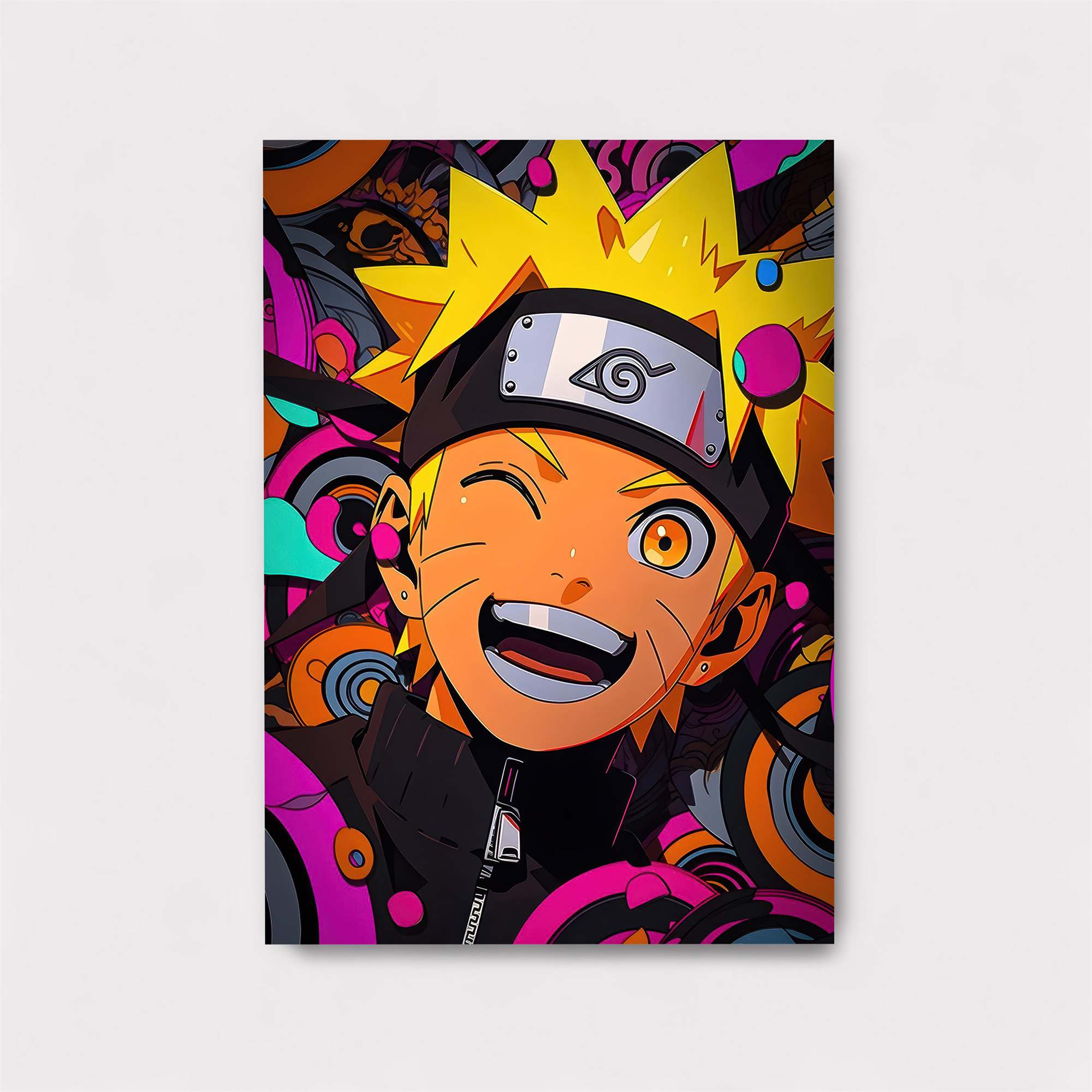Naruto Vibrant Safe Wall Magnetic / M