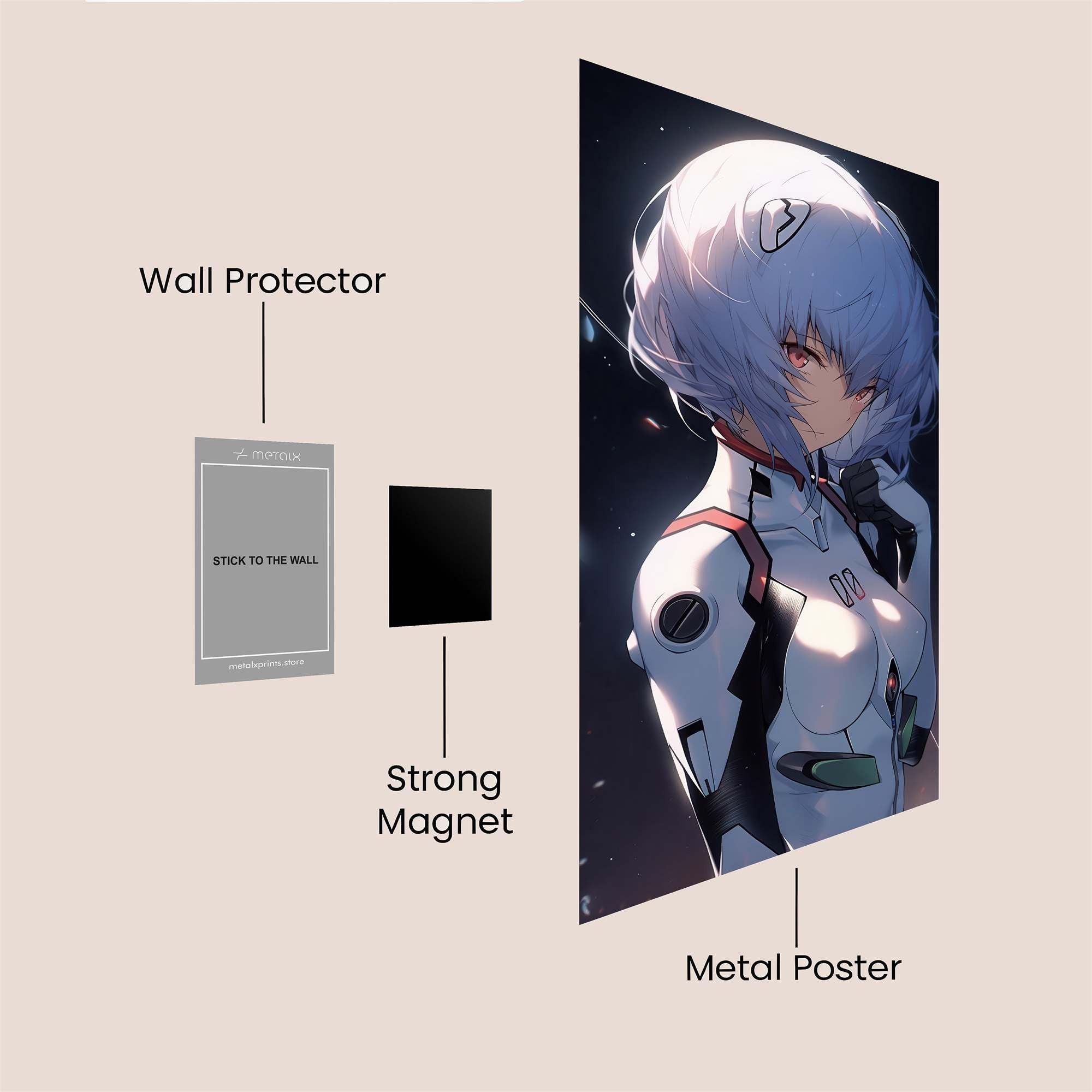 Rei Contemplative Safe Wall Magnetic / M