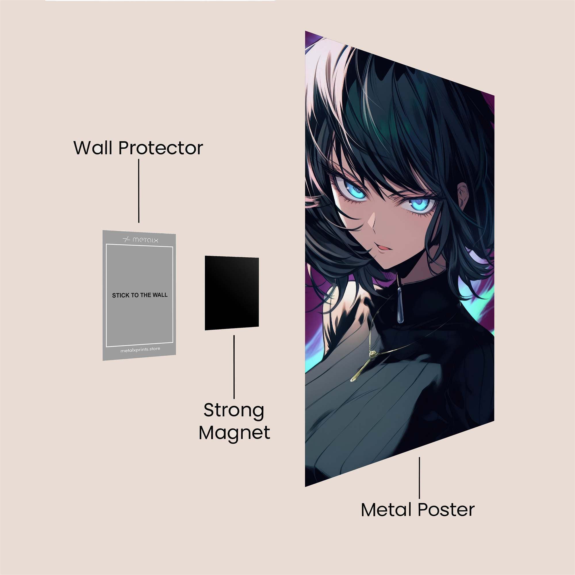 Mystic Blaze Safe Wall Magnetic / M