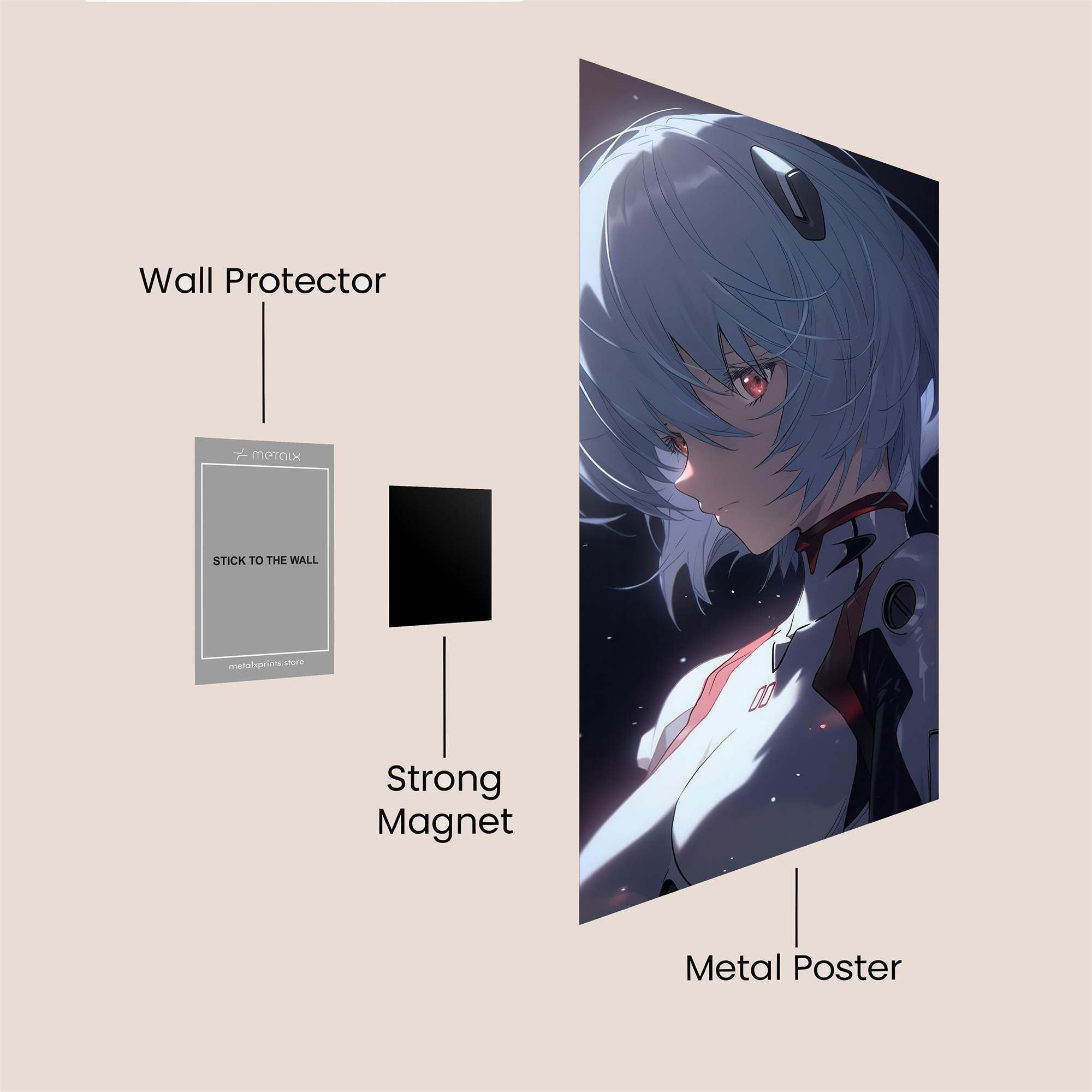 Rei Serenity Safe Wall Magnetic / M