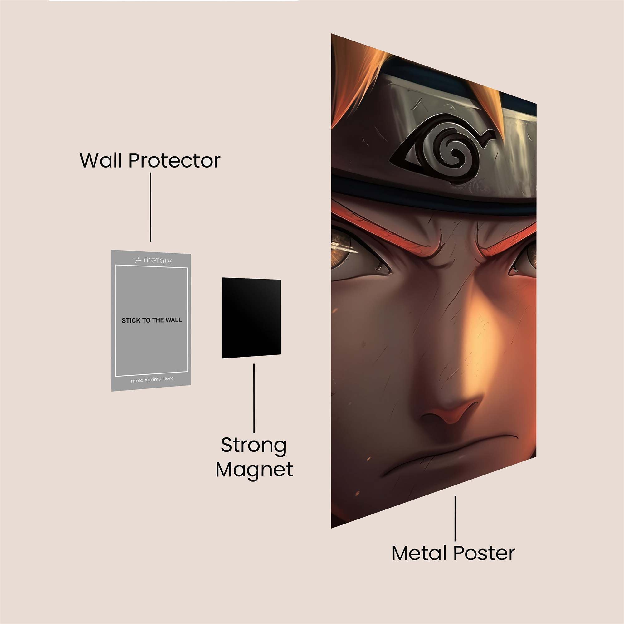 Izuku Radiant Safe Wall Magnetic / M