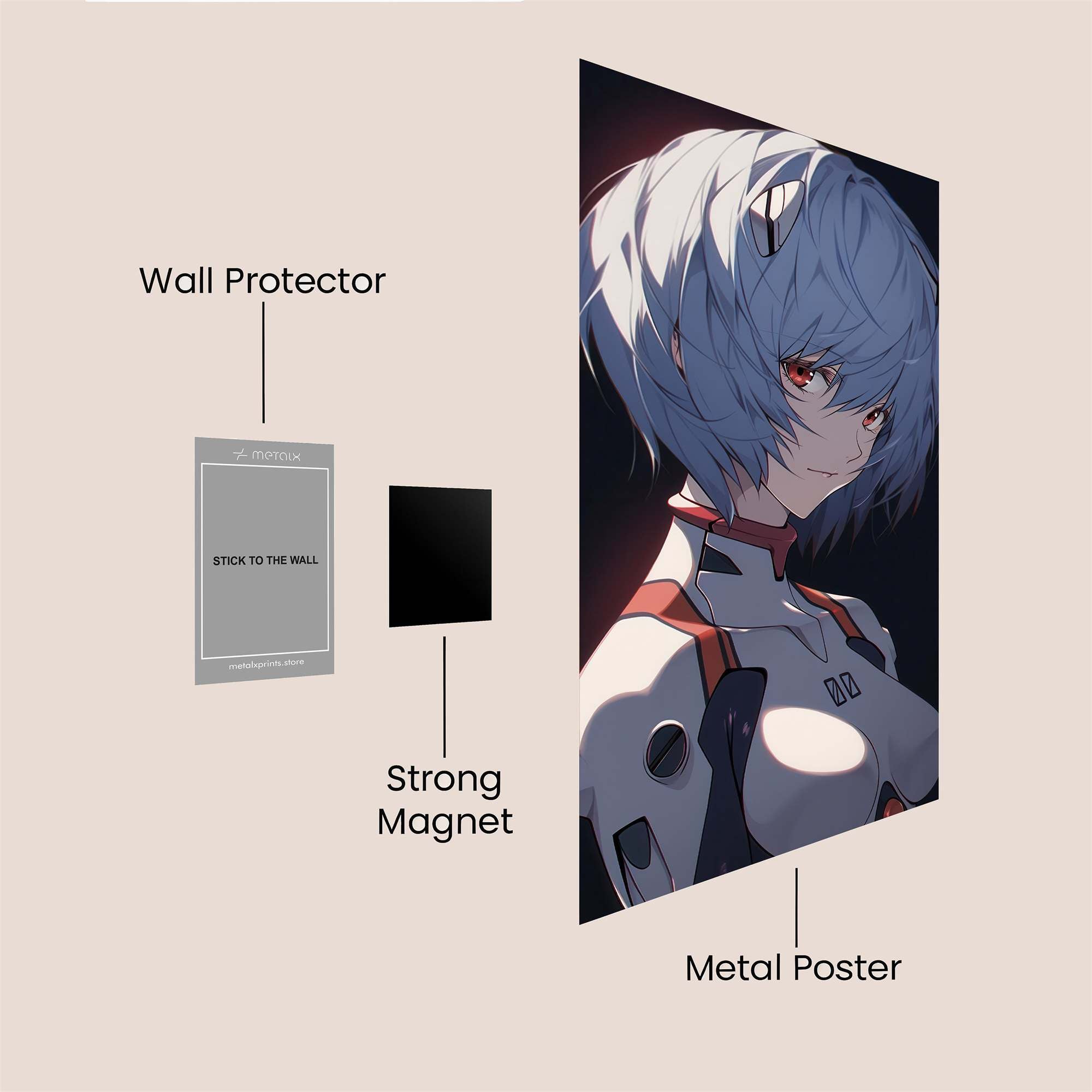 Rei Enigmatic Safe Wall Magnetic / M