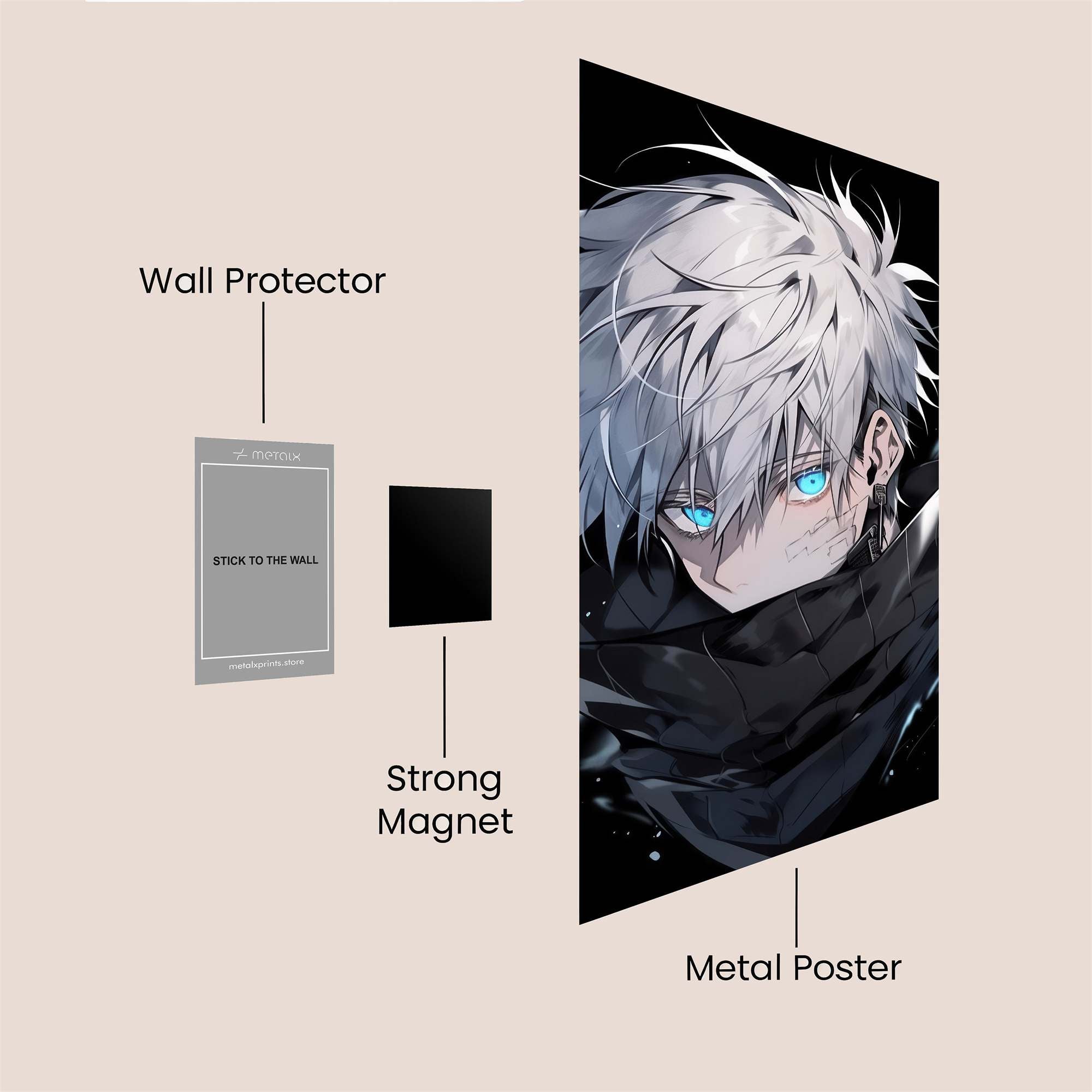 Satoru Serene Safe Wall Magnetic / M