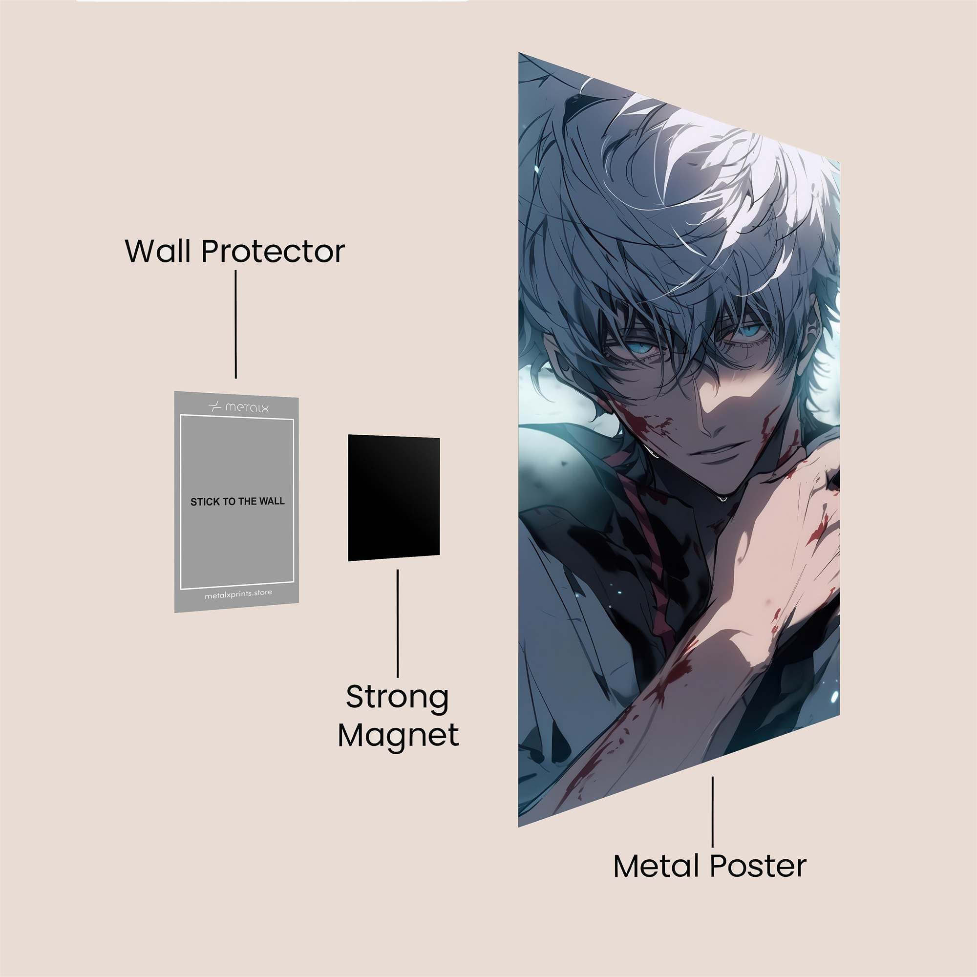 Gintoki Defiant Safe Wall Magnetic / M