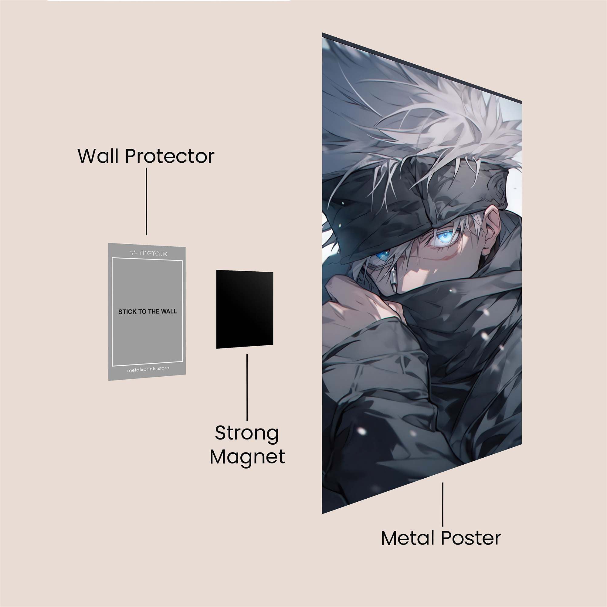 Satoru Serene Safe Wall Magnetic / M