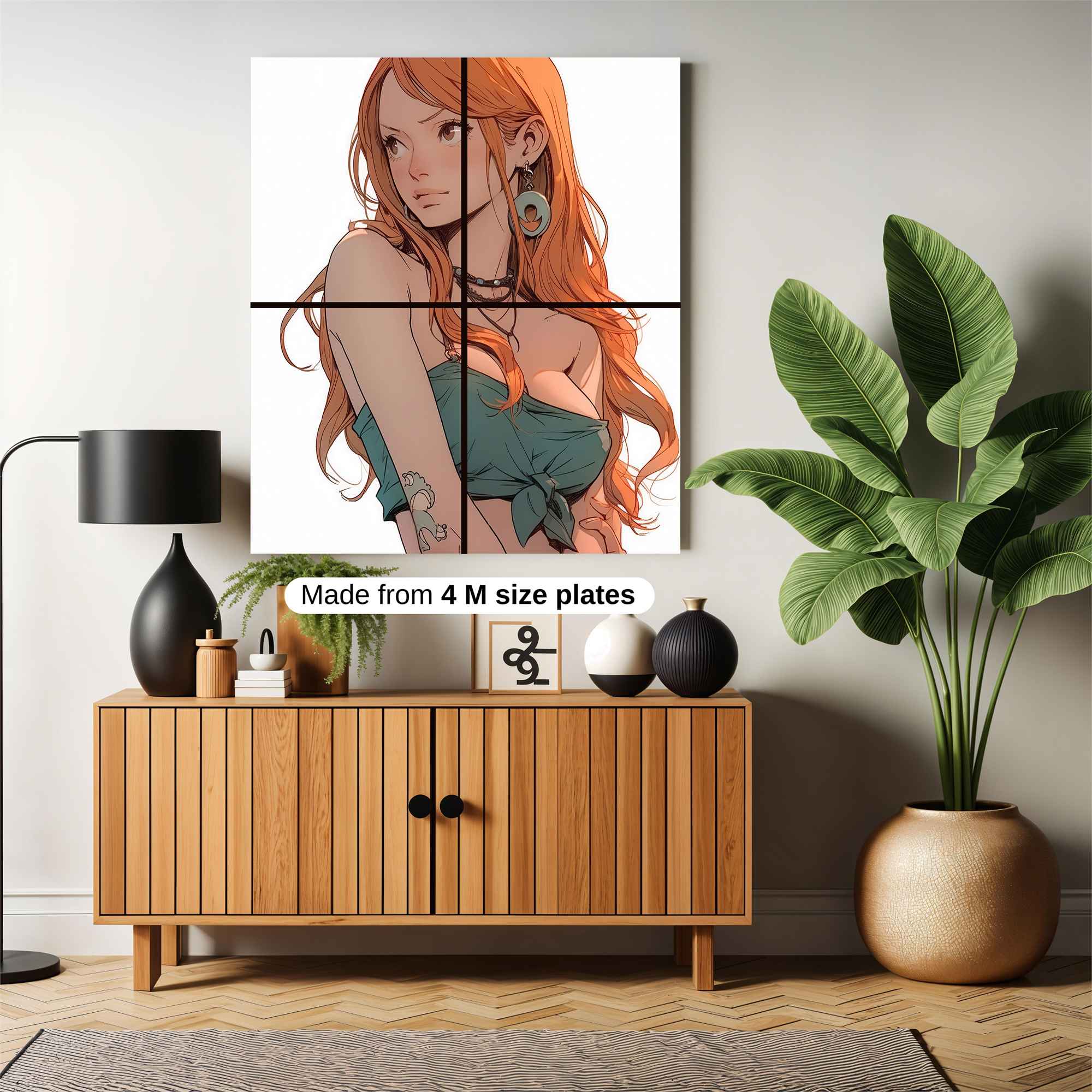 Fiery Whimsy Safe Wall Magnetic / M