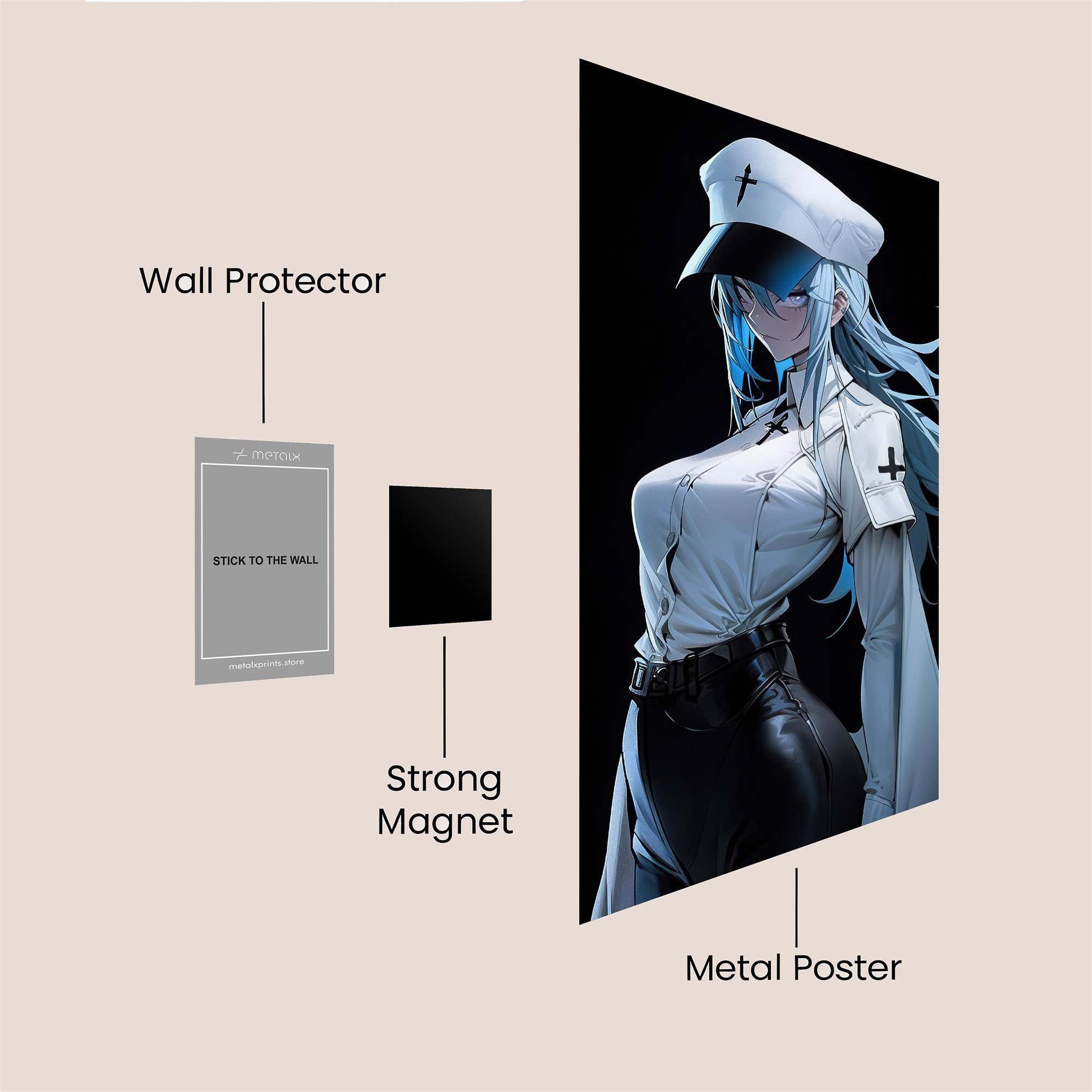 Nurse Enigma Safe Wall Magnetic / M