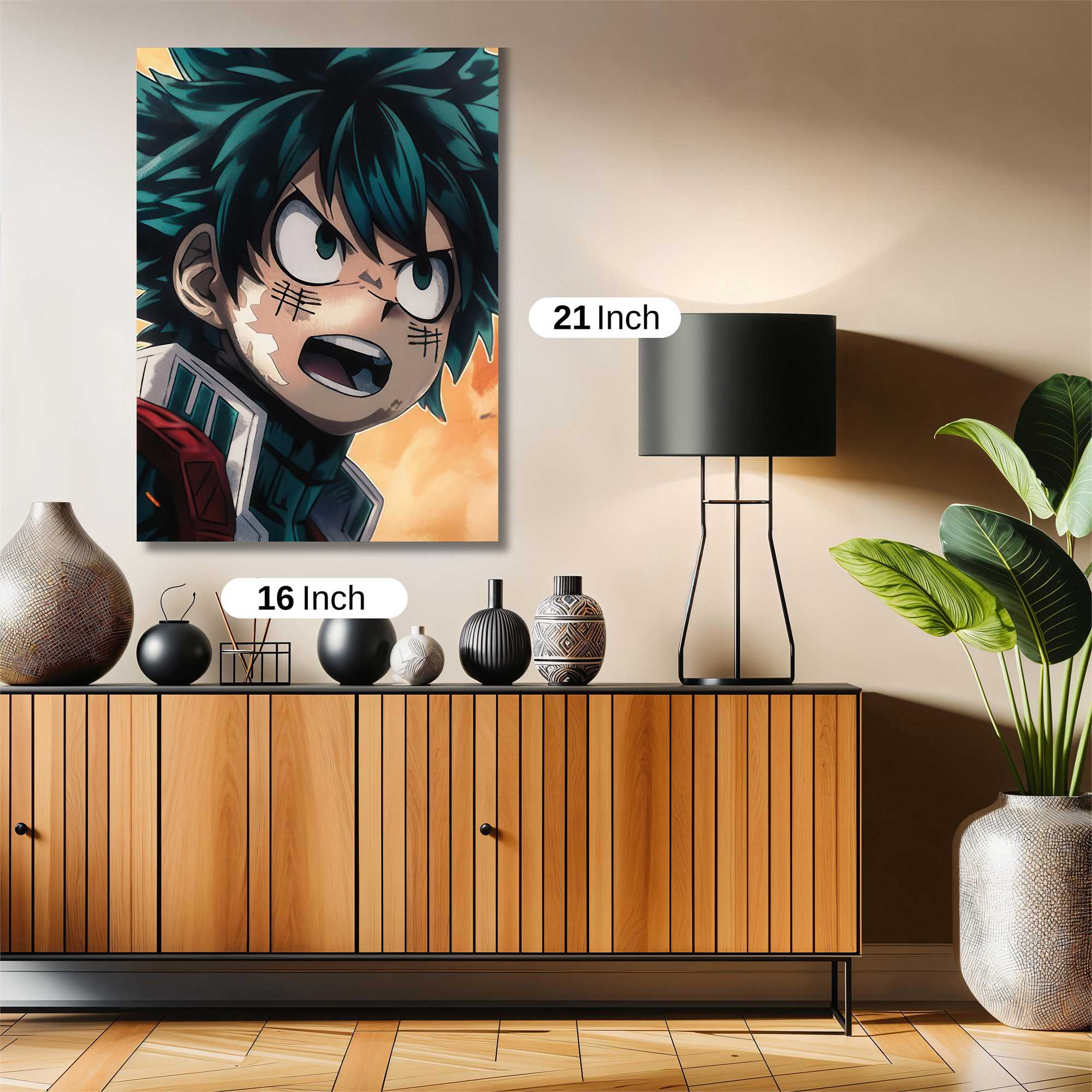 Naruto Vibrant Safe Wall Magnetic / M