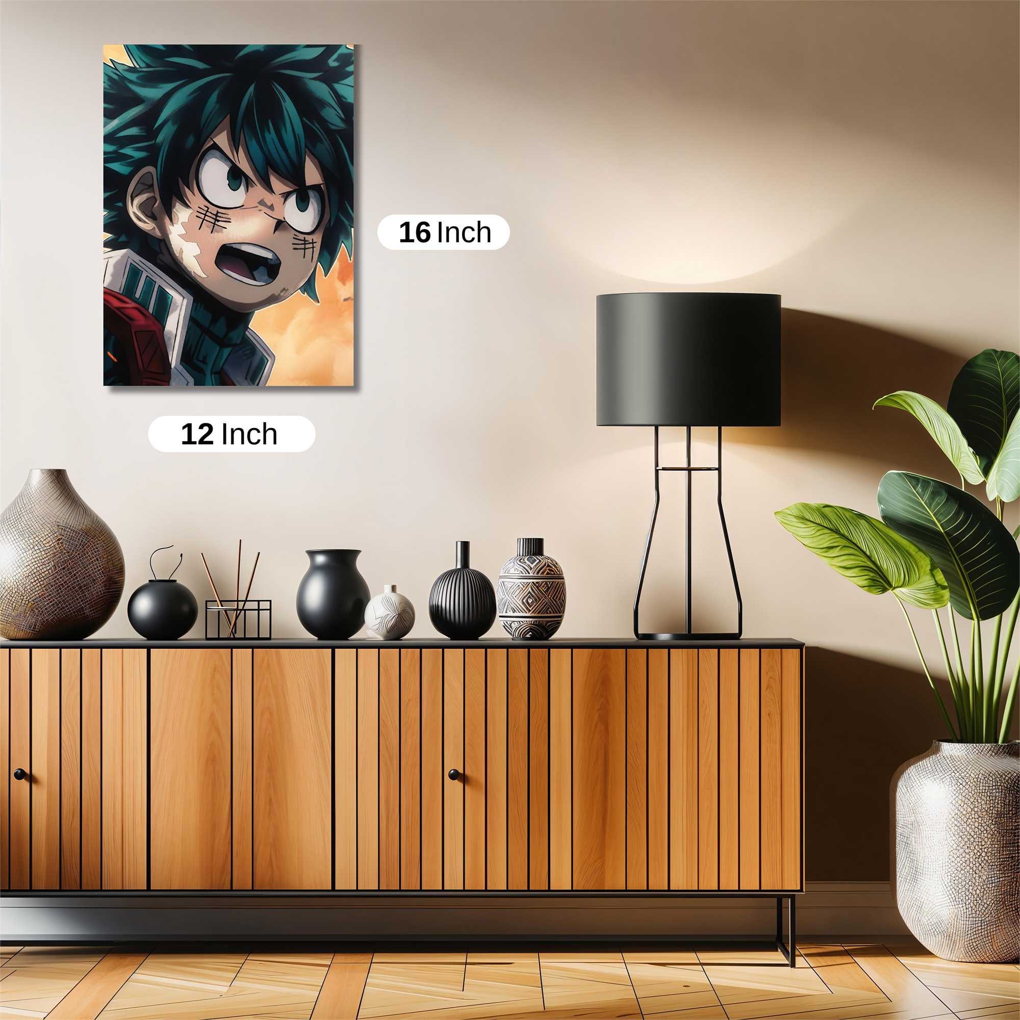 Naruto Vibrant Safe Wall Magnetic / M