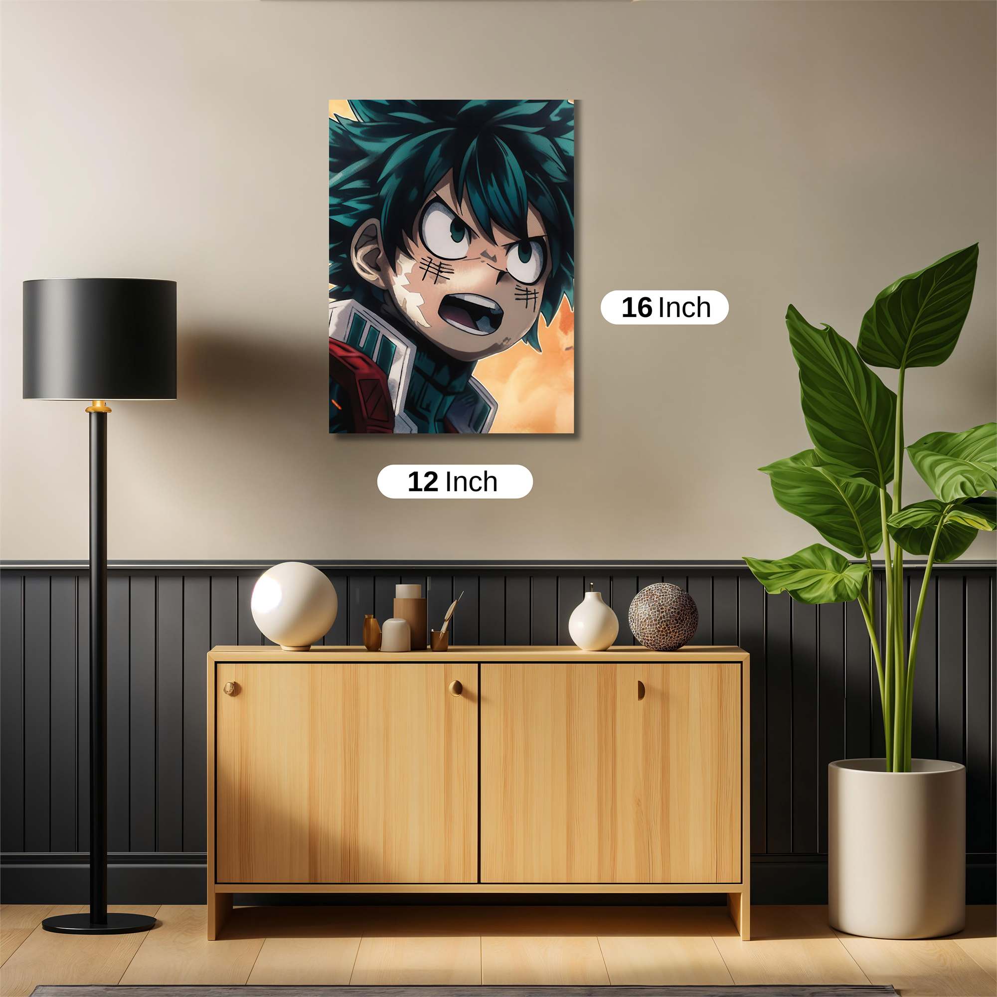 Naruto Vibrant Safe Wall Magnetic / M