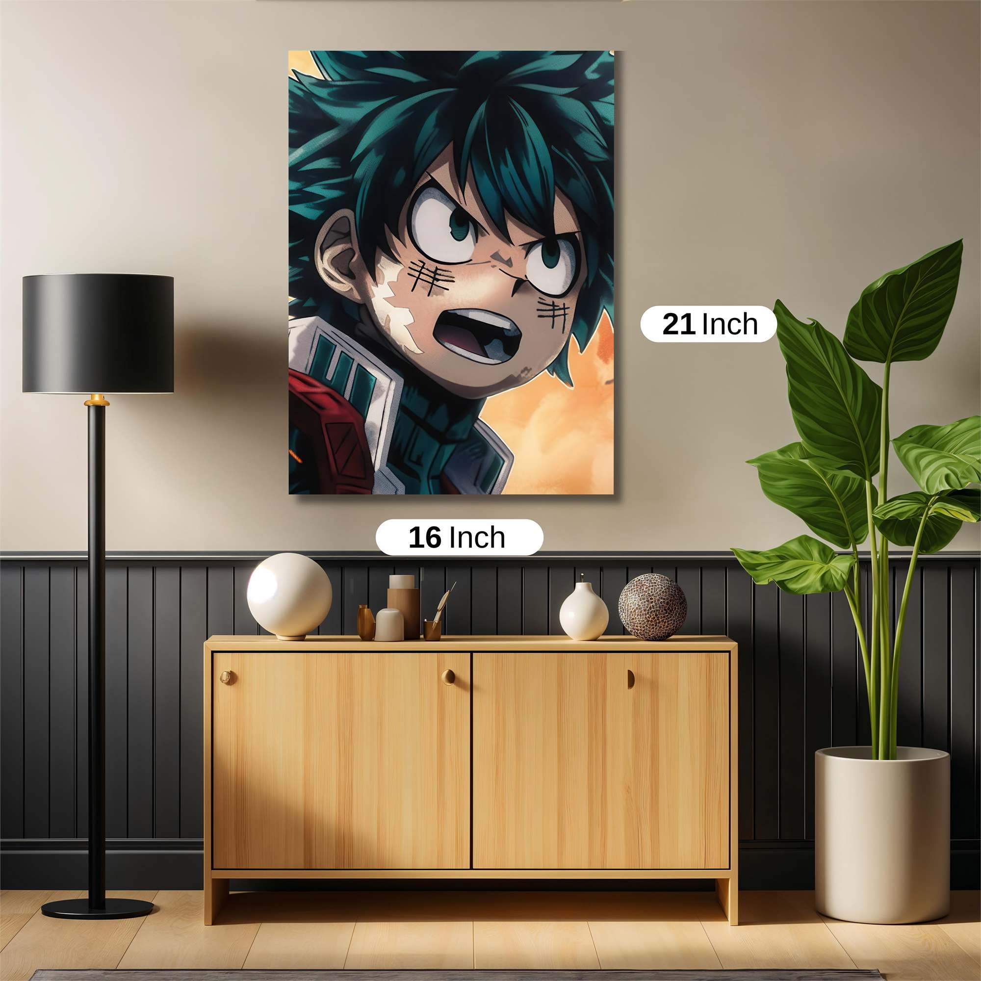 Naruto Vibrant Safe Wall Magnetic / M