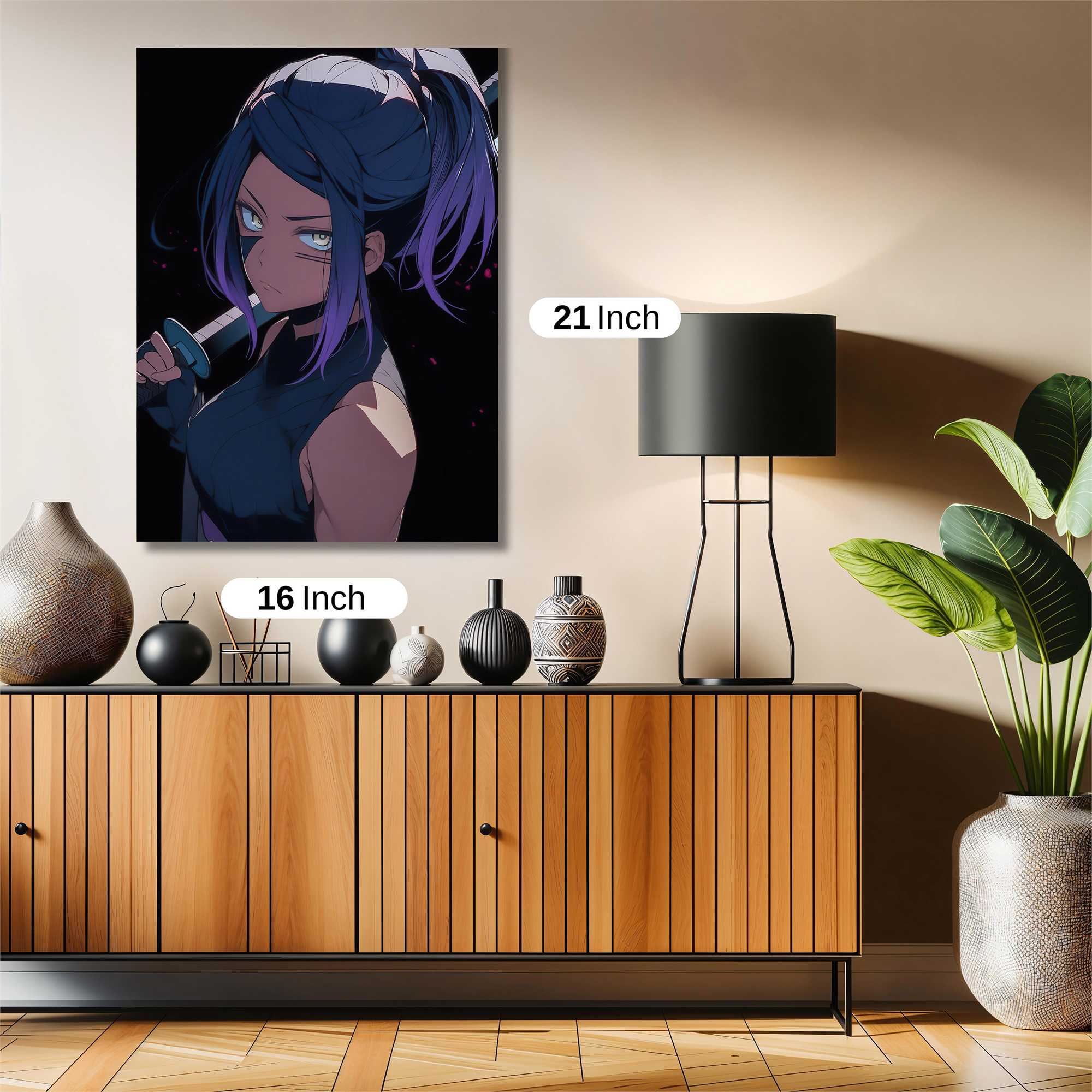 Samurai Serenity Safe Wall Magnetic / M