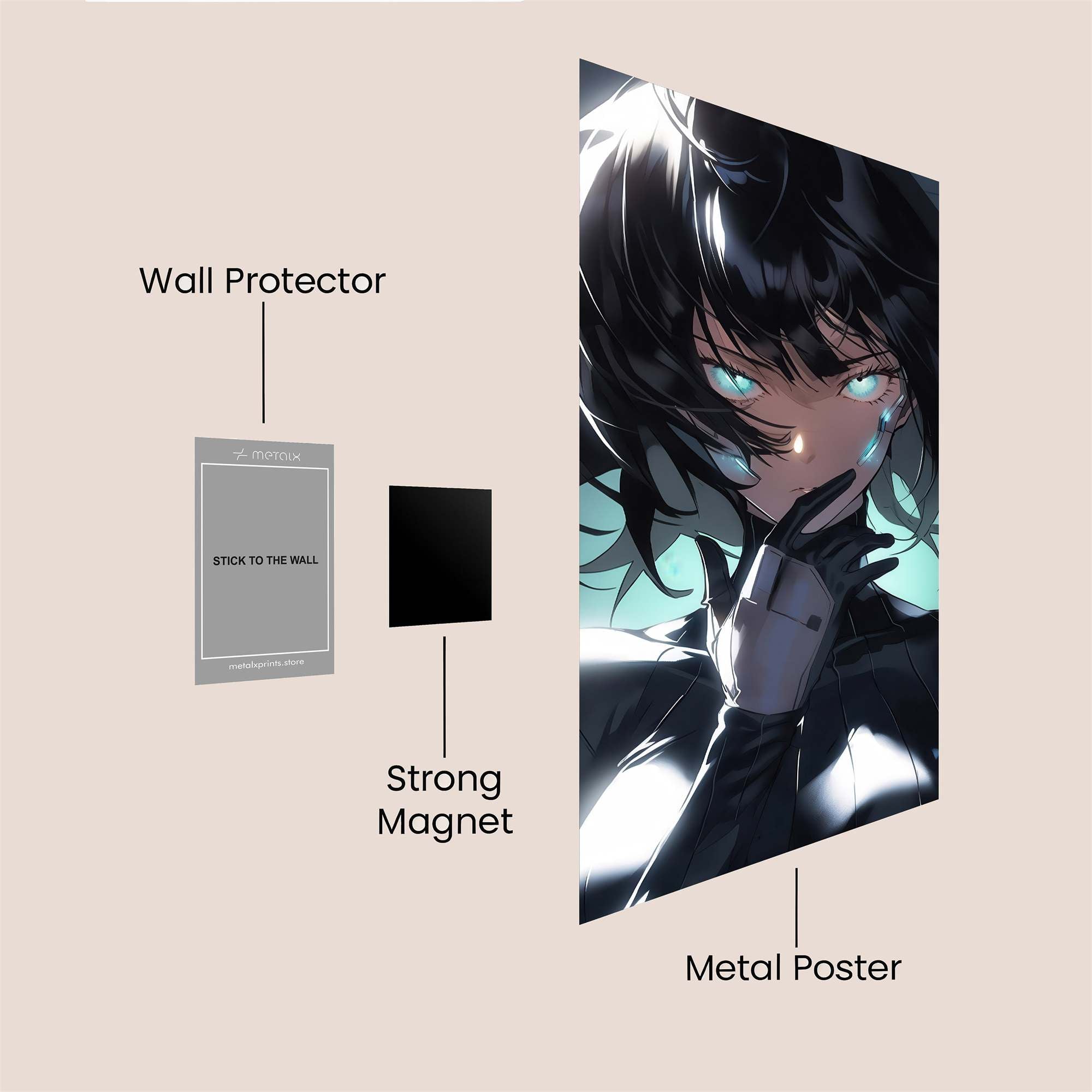 Raven Mystery Safe Wall Magnetic / M