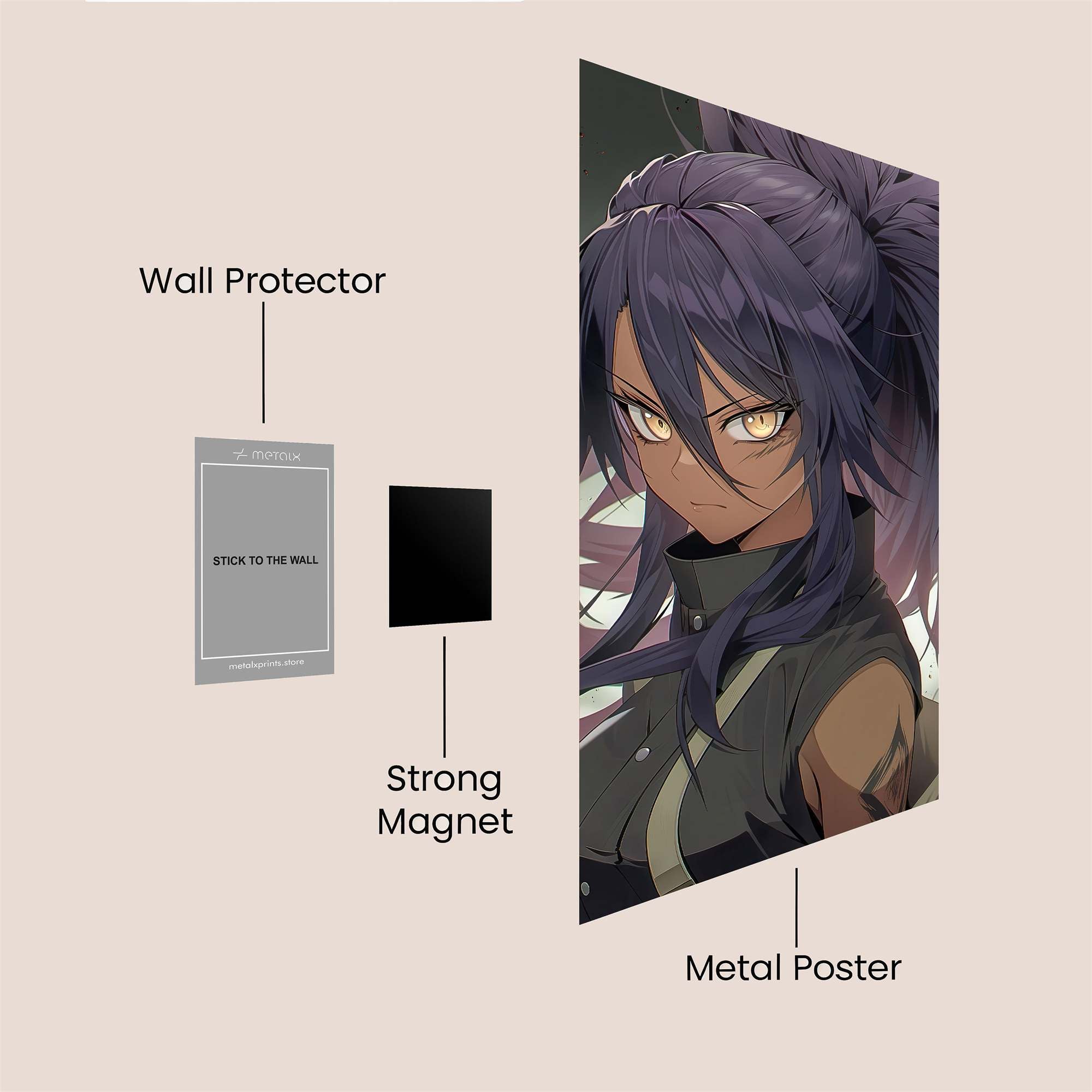 Violet Vengeance Safe Wall Magnetic / M