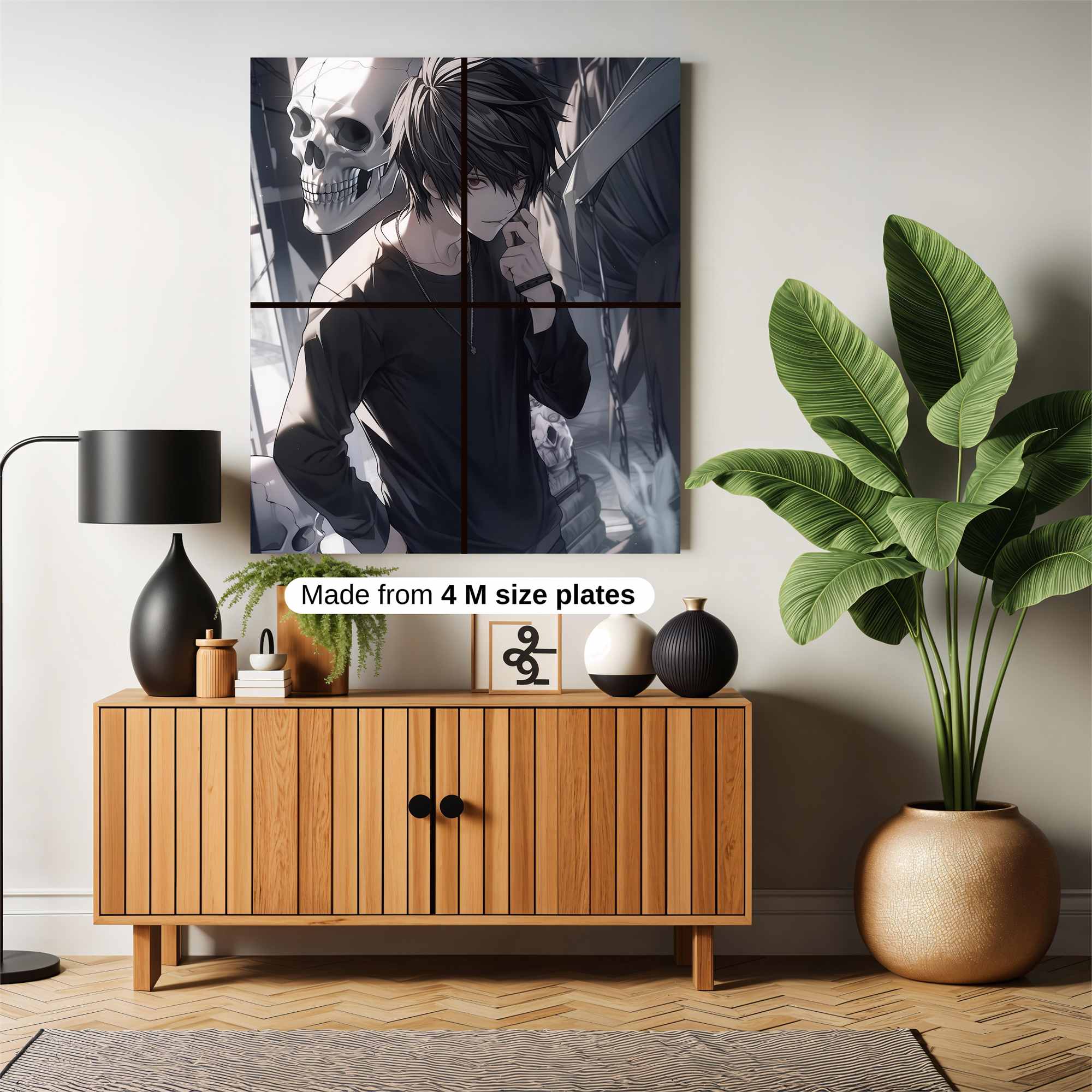 Skull Enigma Safe Wall Magnetic / M