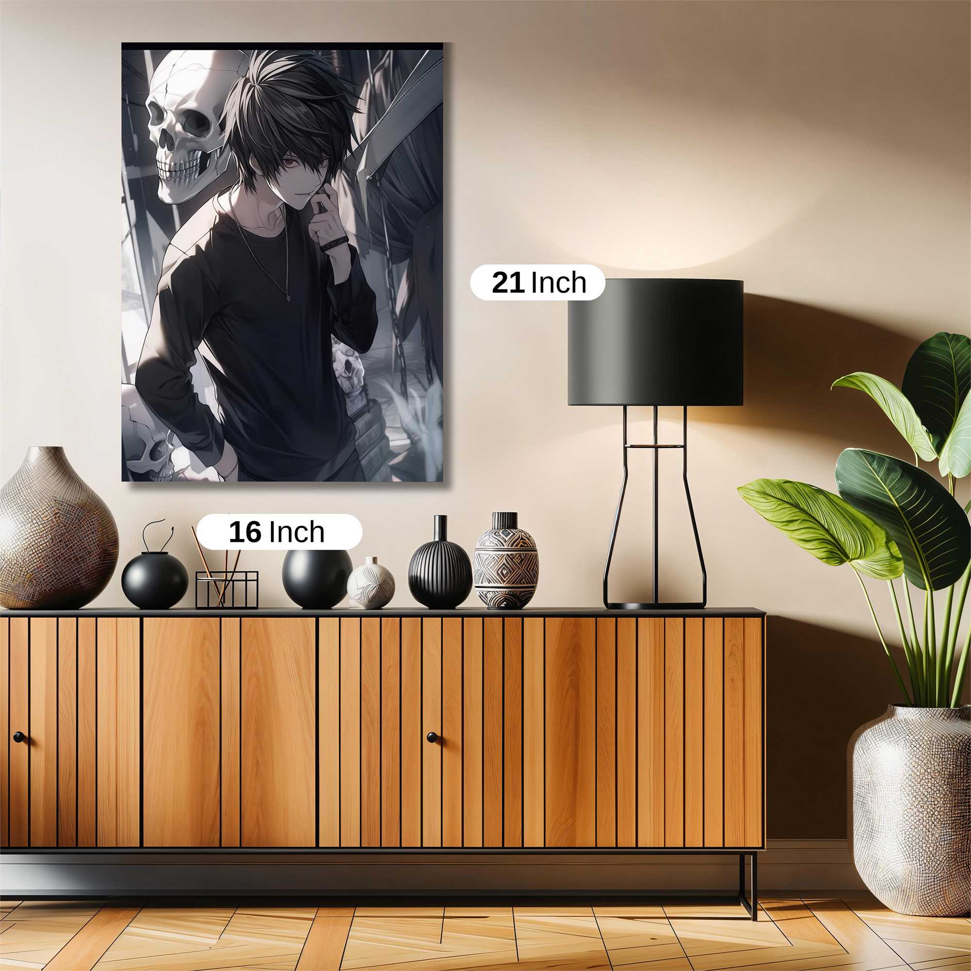 Skull Enigma Safe Wall Magnetic / M