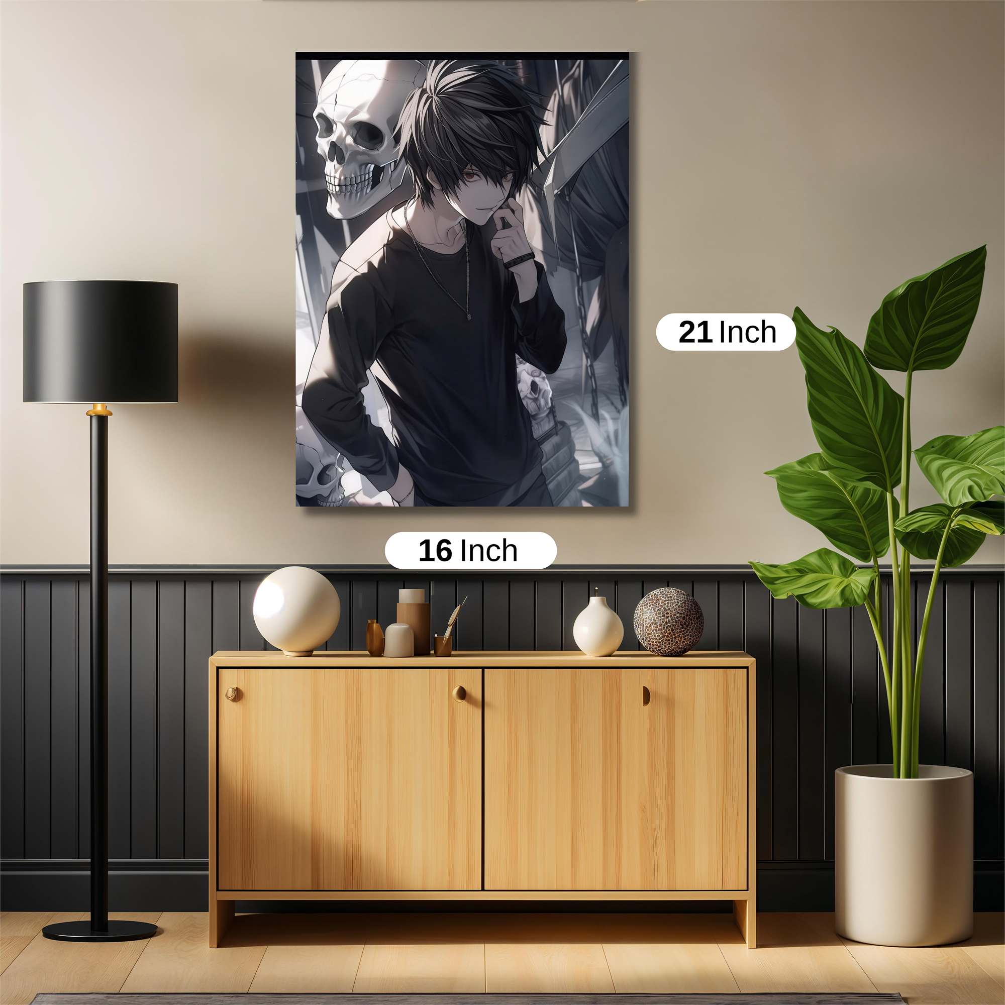 Skull Enigma Safe Wall Magnetic / M