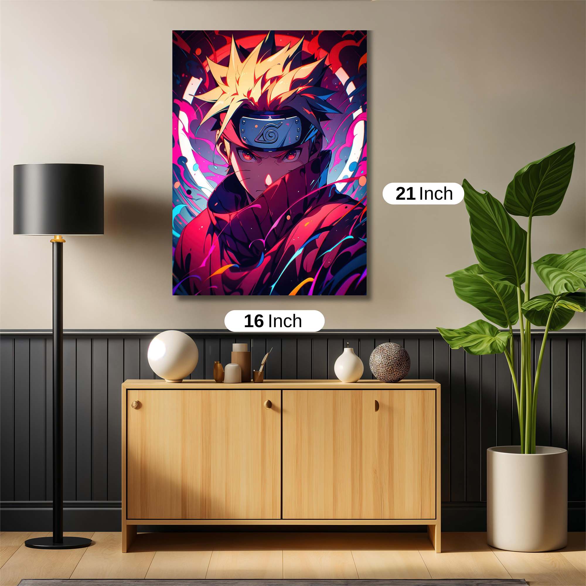 Naruto Fierce Safe Wall Magnetic / M