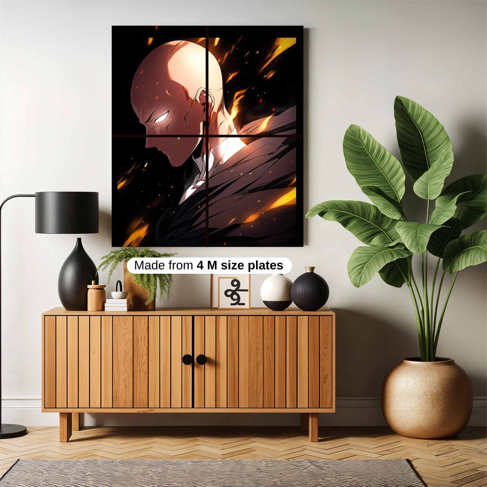 Saitama Blaze Safe Wall Magnetic / M