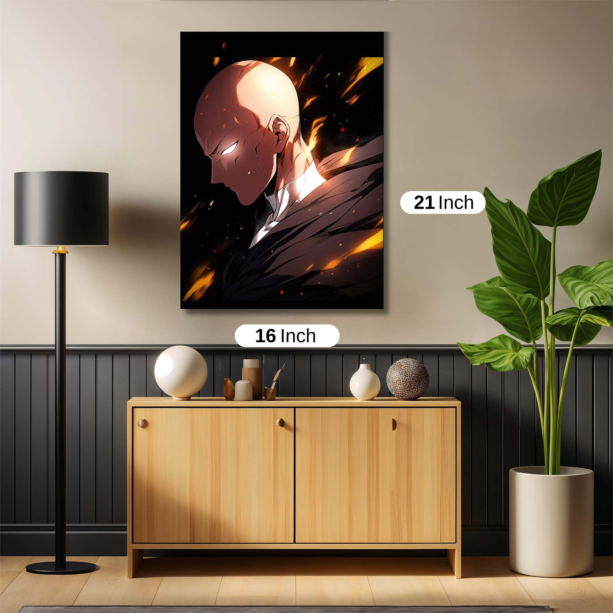 Saitama Blaze Safe Wall Magnetic / M