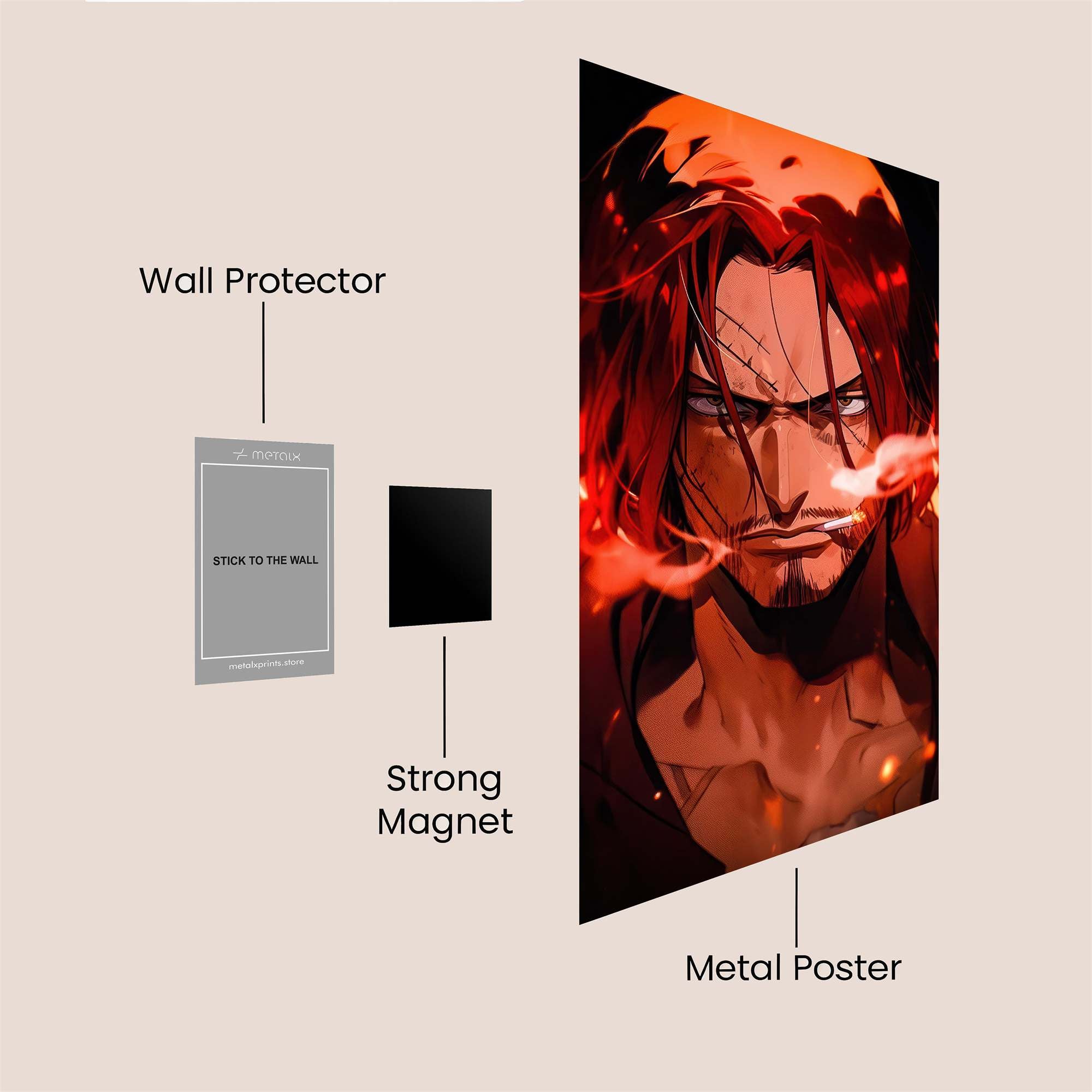 Sabo Inferno Safe Wall Magnetic / M