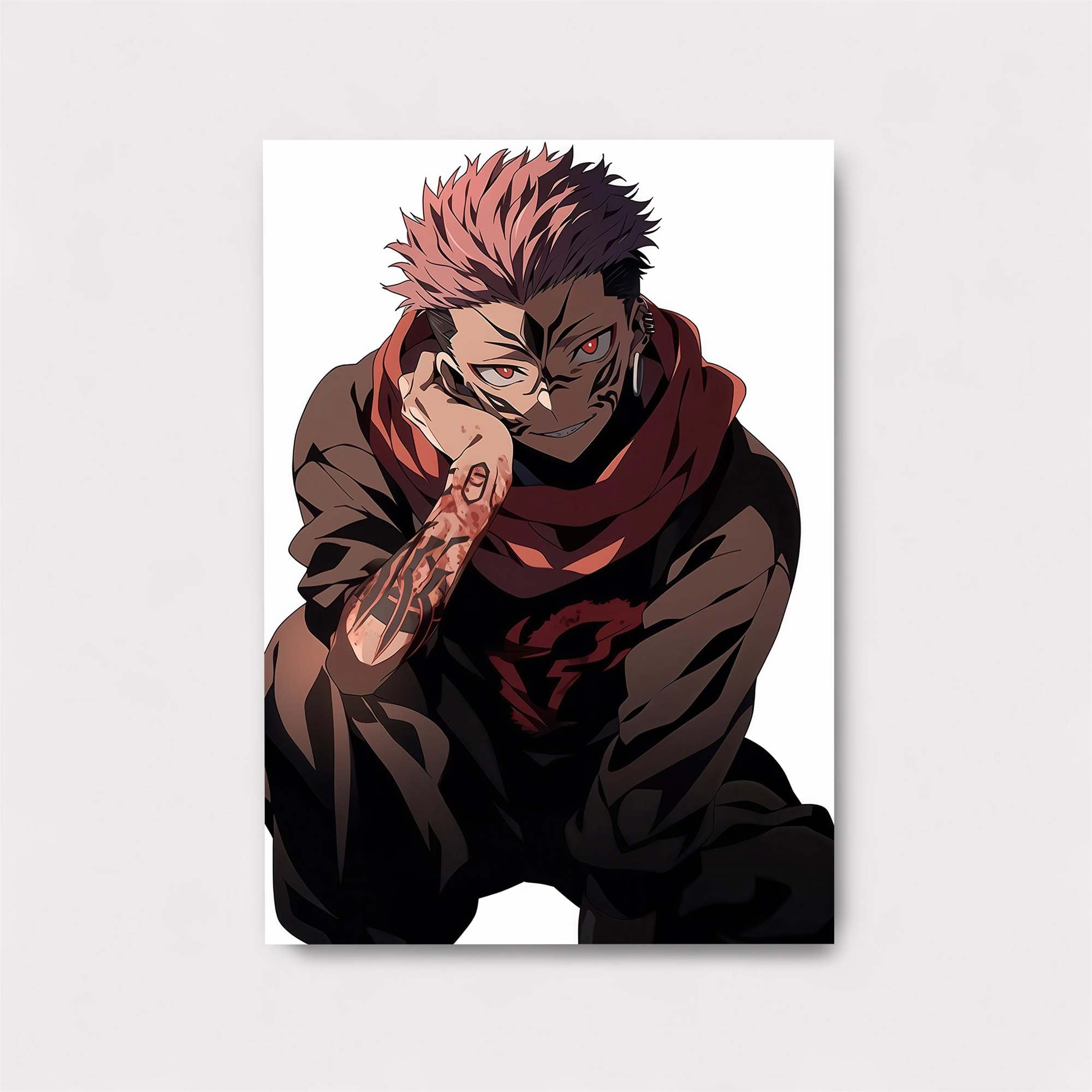 Sukuna Sinister Safe Wall Magnetic / M