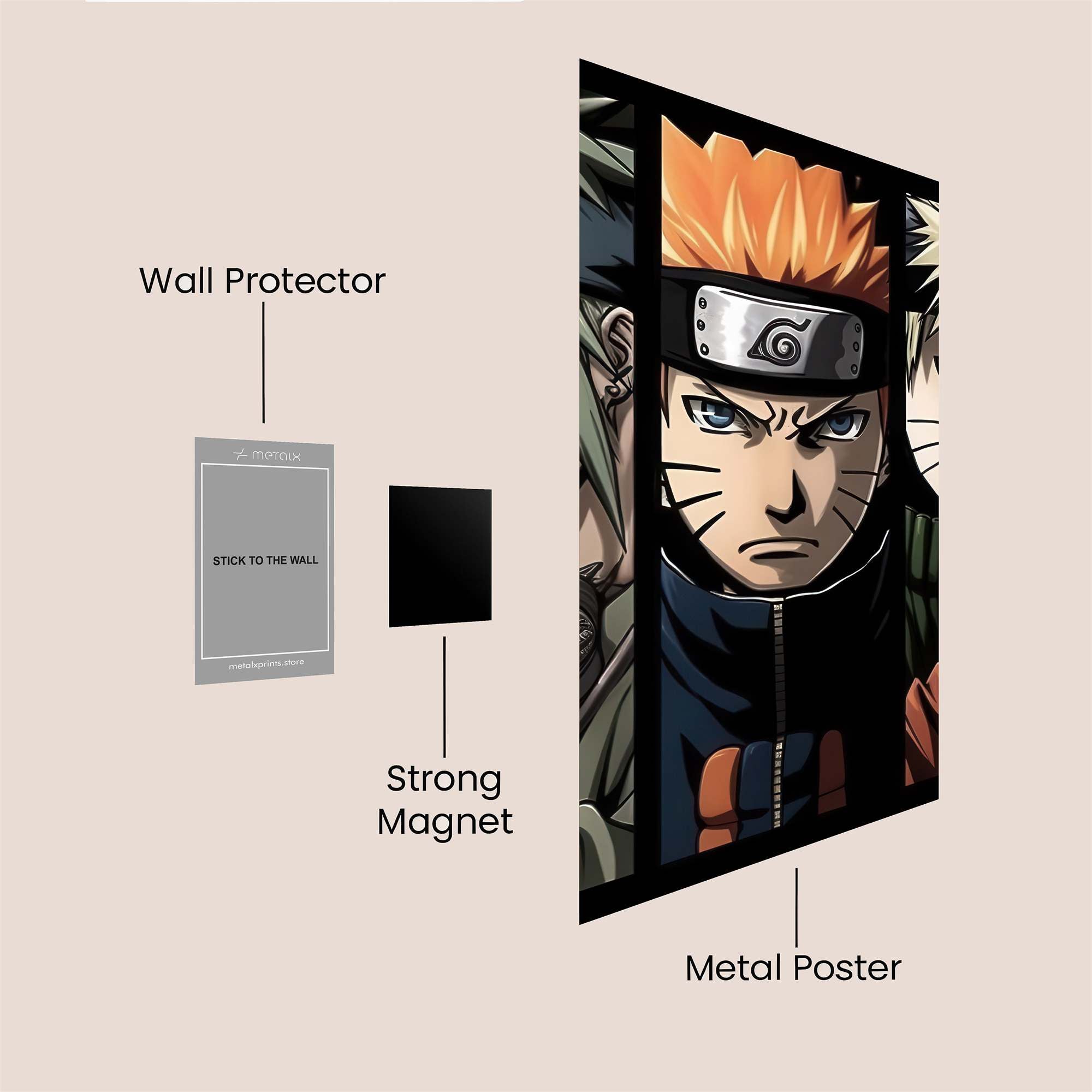 Izuku Unleashed Safe Wall Magnetic / M