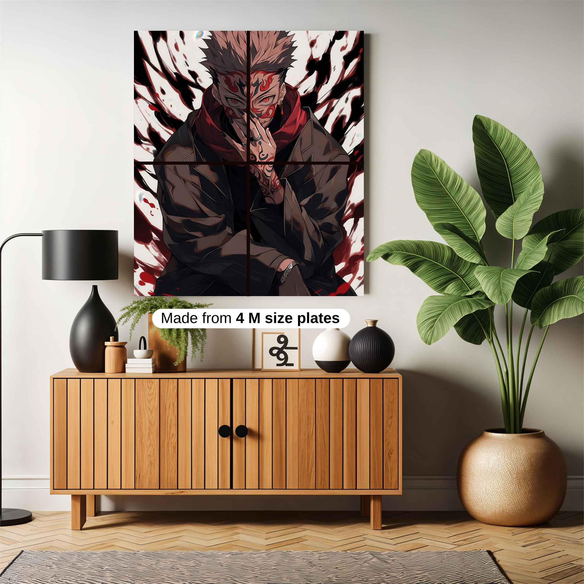 Sukuna Sinister Safe Wall Magnetic / M