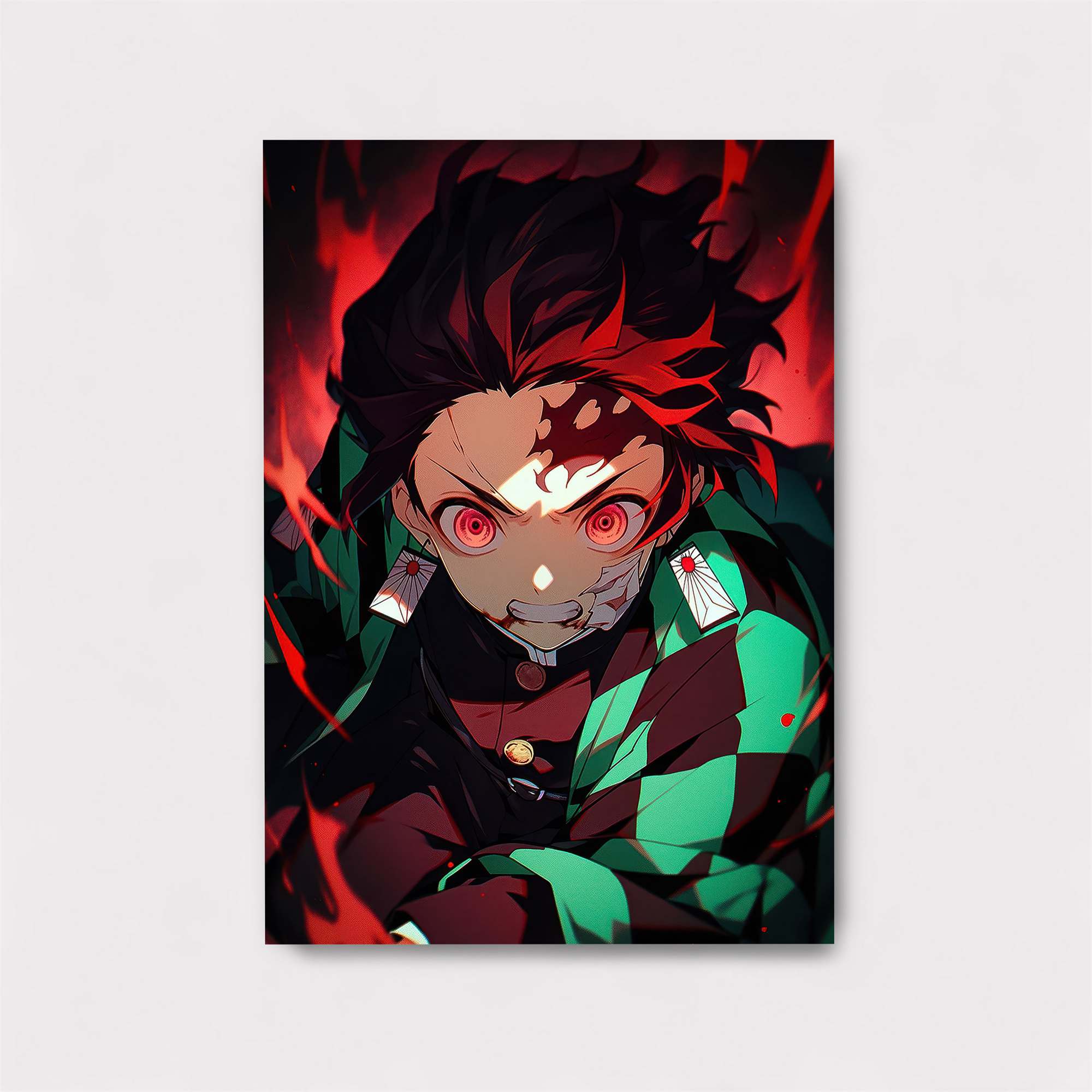 Tanjiro Fierce Safe Wall Magnetic / M