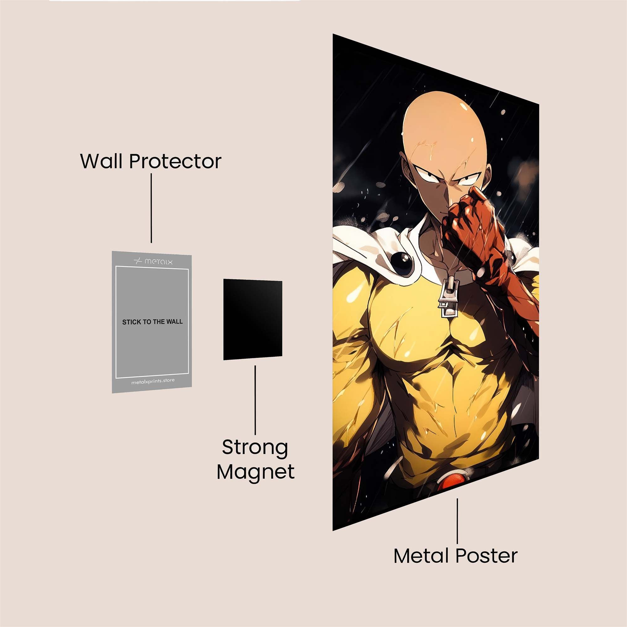 Saitama Serene Safe Wall Magnetic / M