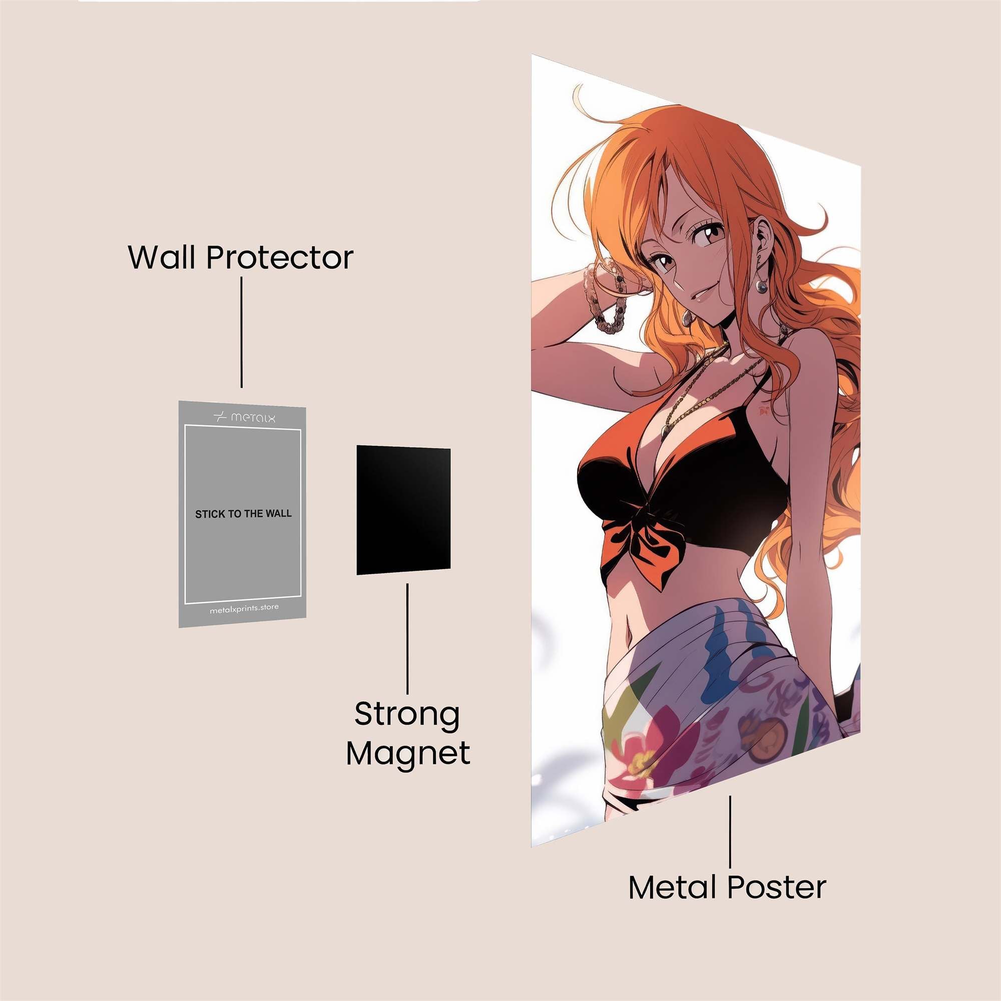 Nami Radiant Safe Wall Magnetic / M