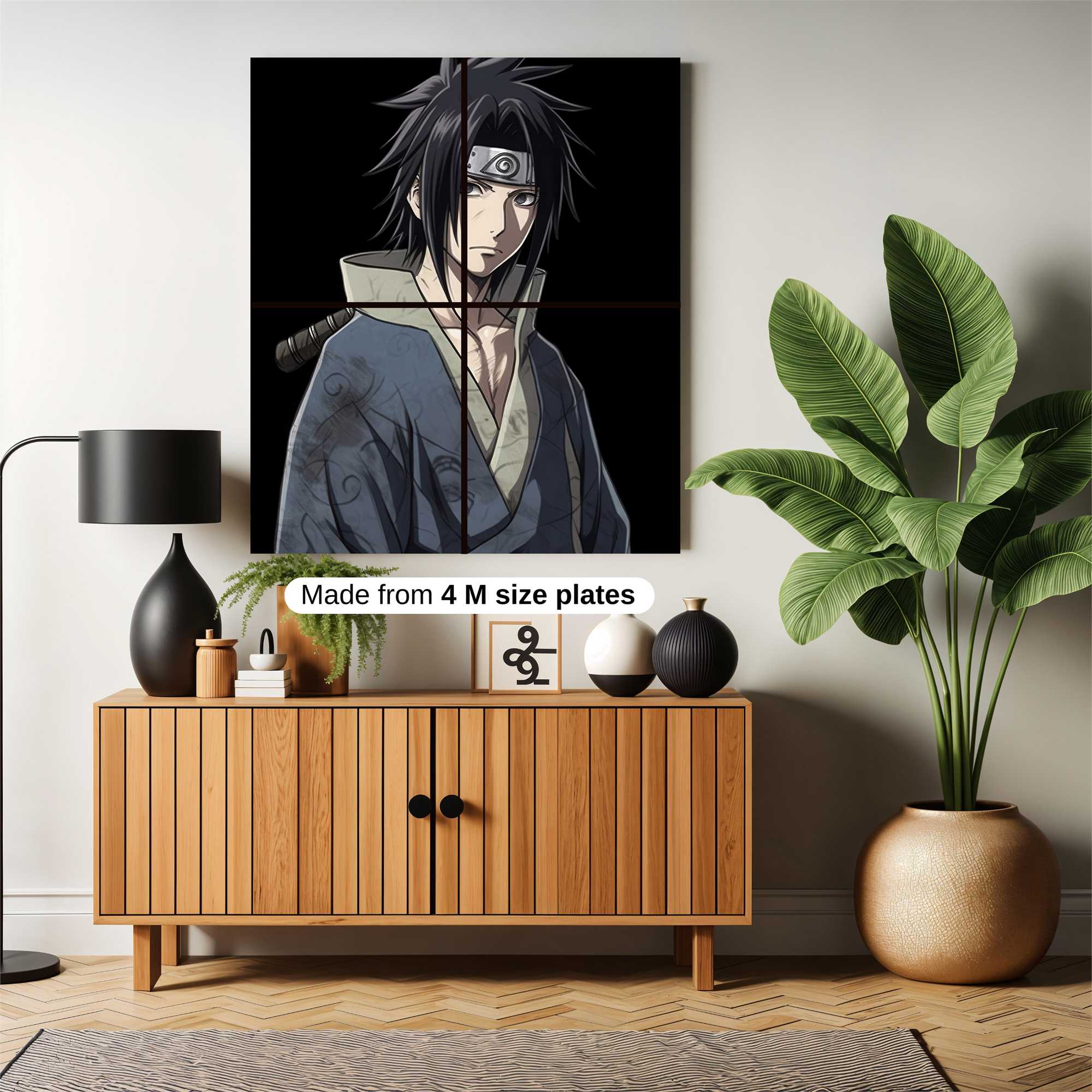 Sasuke Somber Safe Wall Magnetic / M