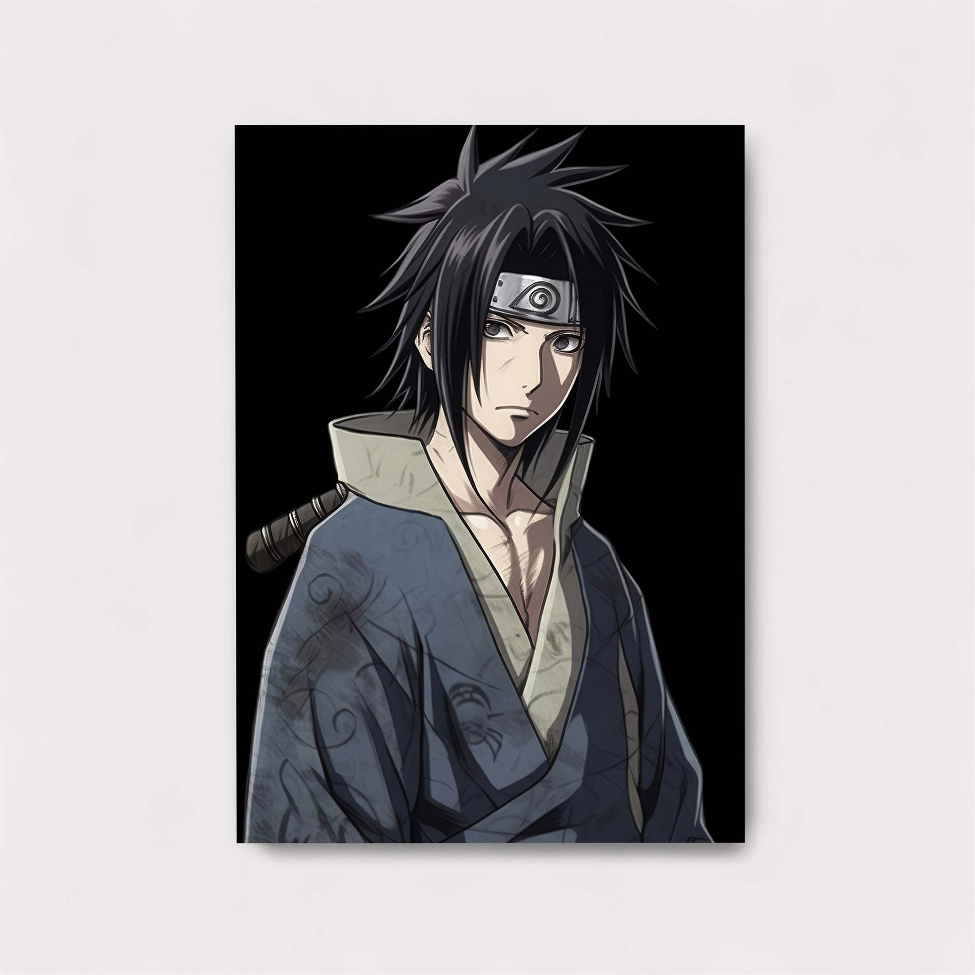 Sasuke Somber Safe Wall Magnetic / M