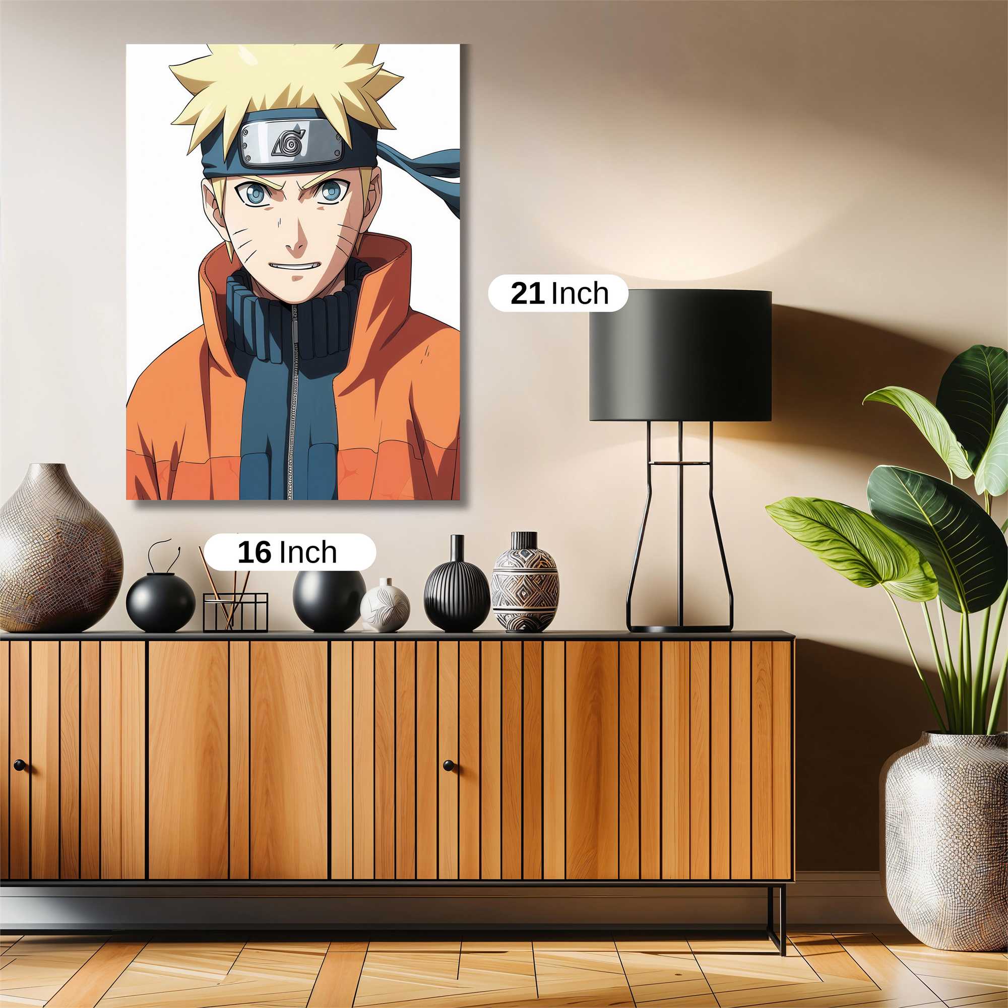 Naruto Spirited Safe Wall Magnetic / M
