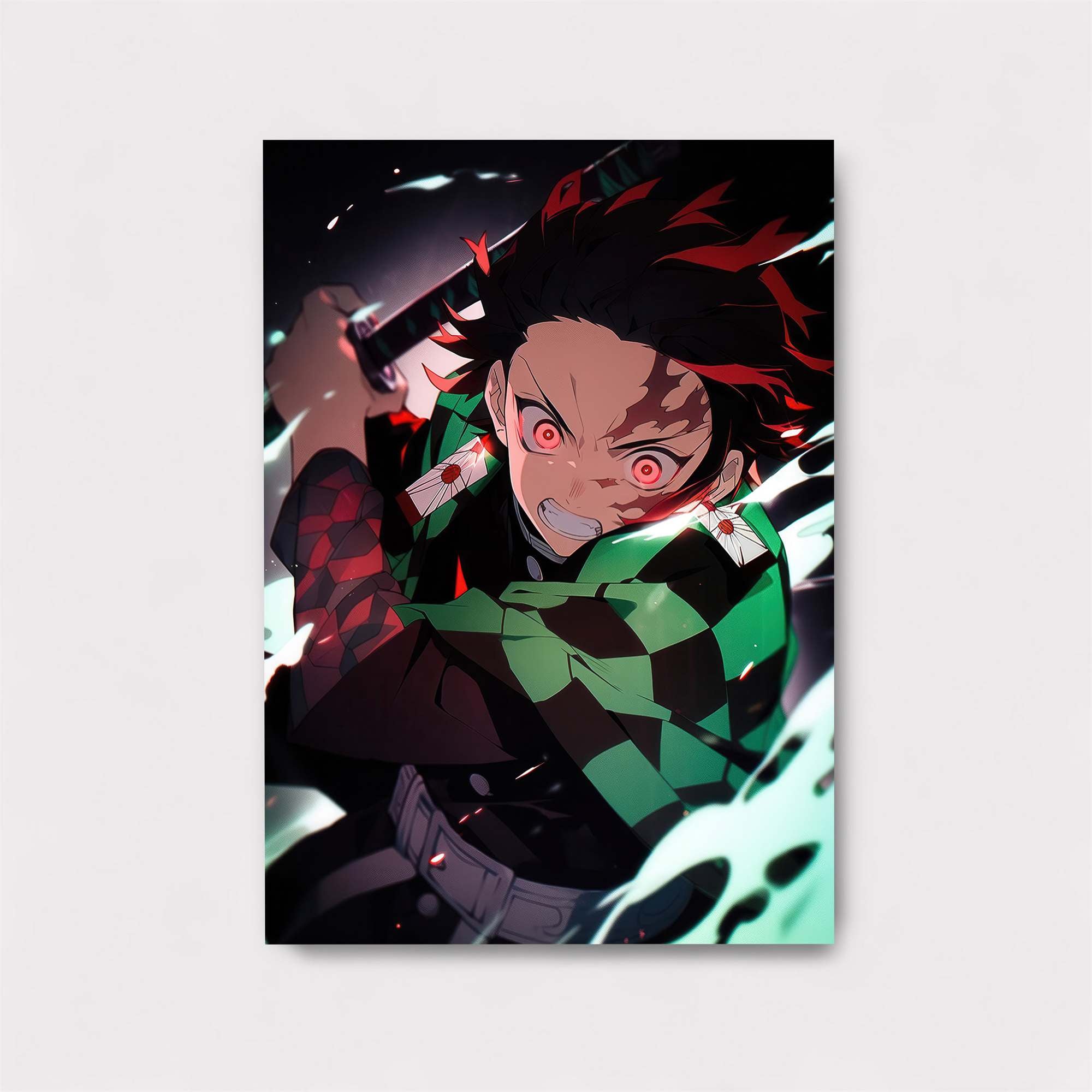 Tanjiro Unleashed Safe Wall Magnetic / M