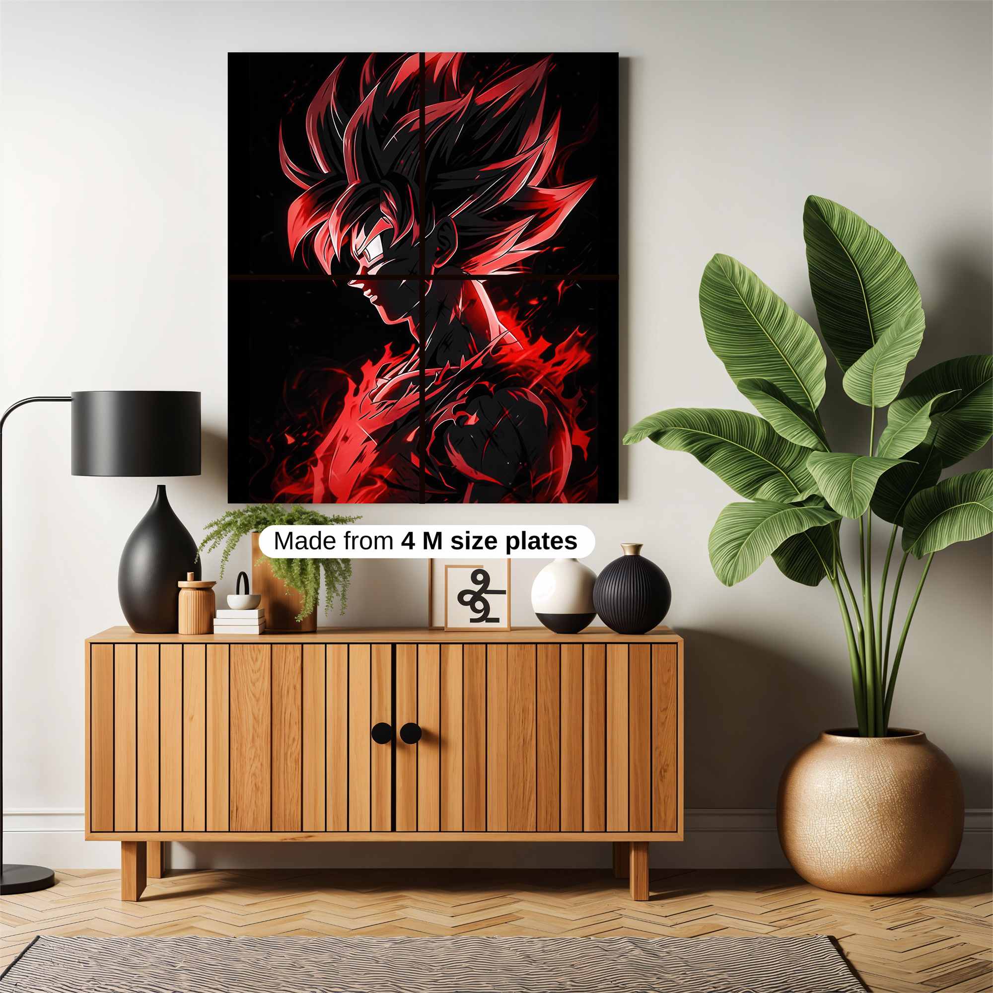 Goku Inferno Safe Wall Magnetic / M