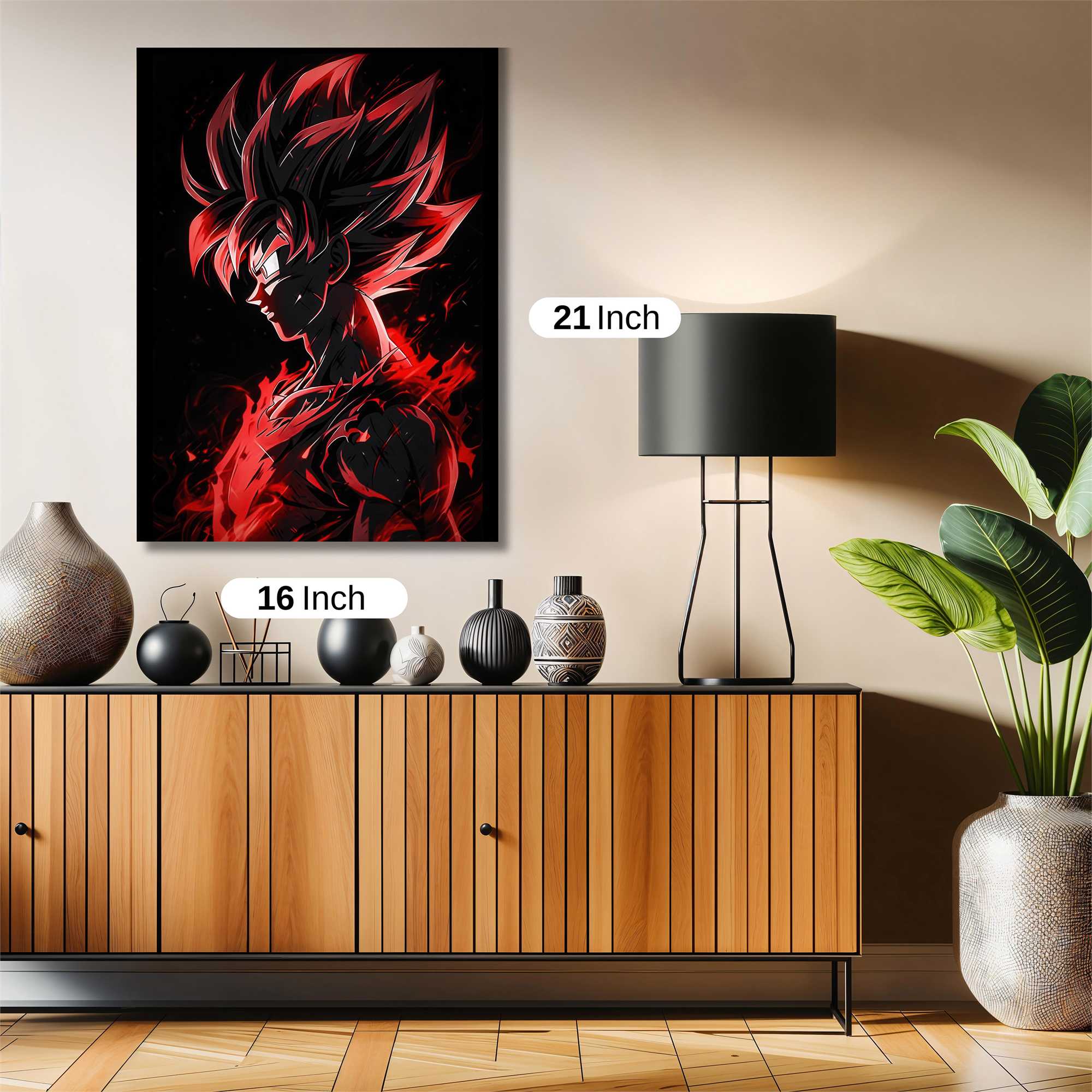 Goku Inferno Safe Wall Magnetic / M