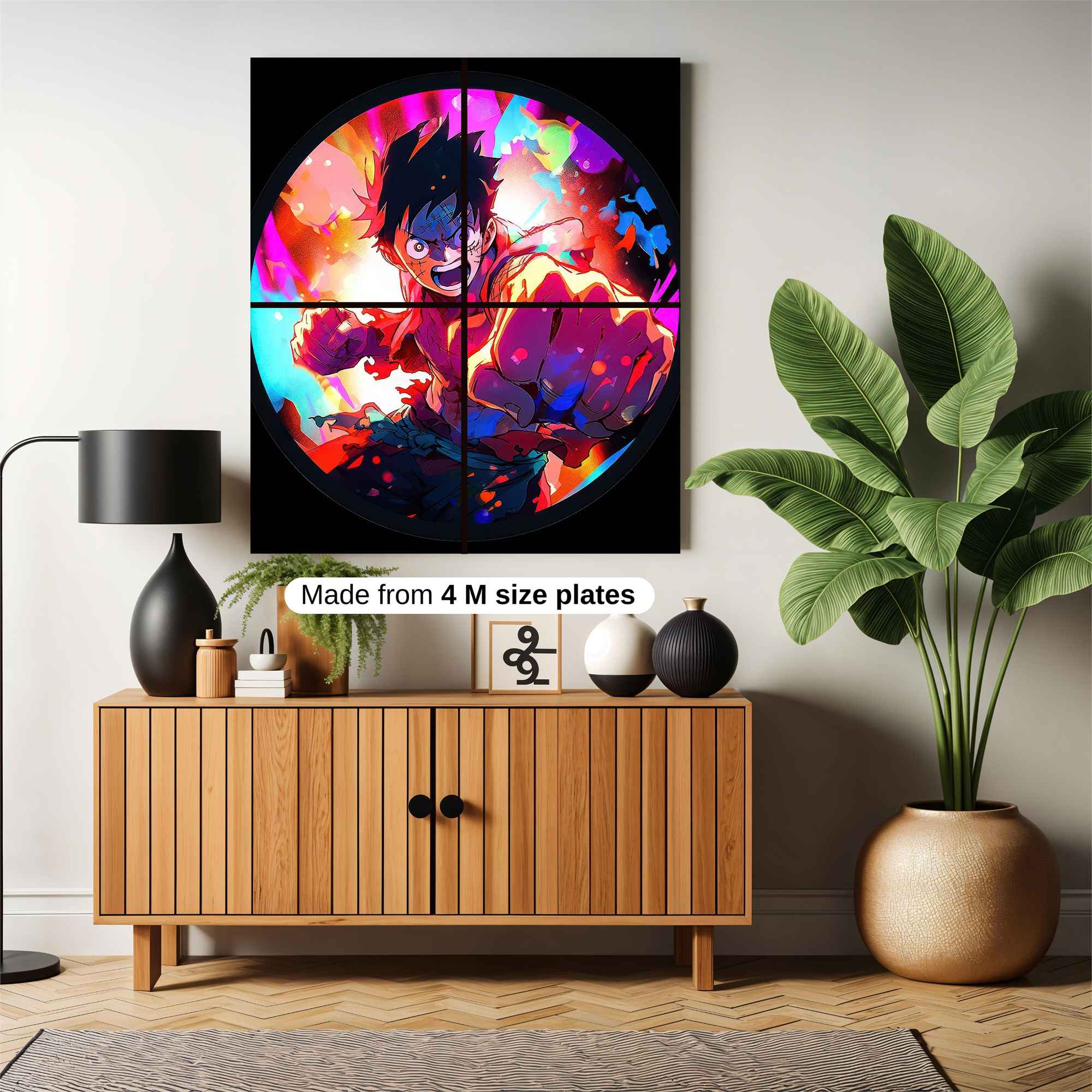 Luffy Radiant Safe Wall Magnetic / M