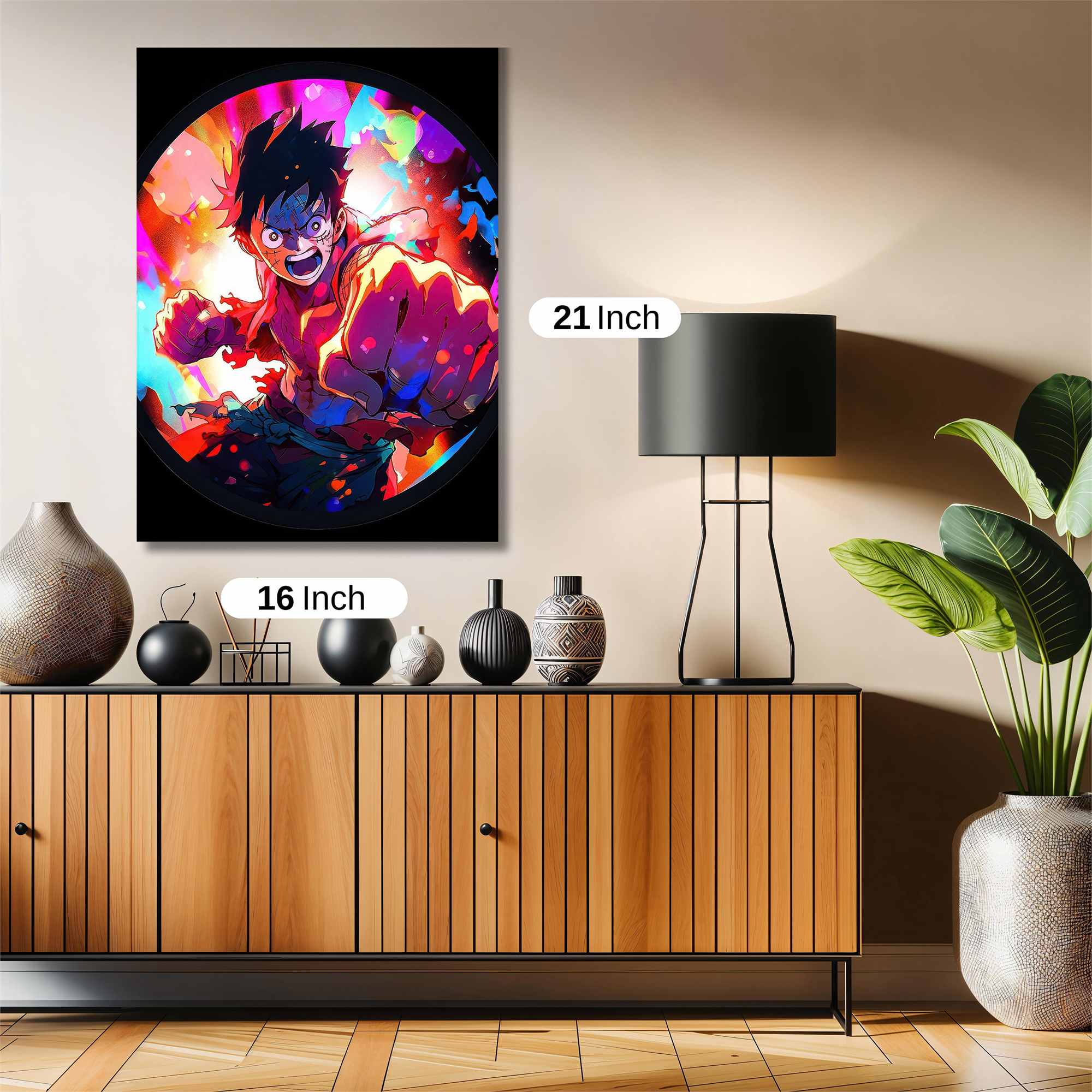 Luffy Radiant Safe Wall Magnetic / M