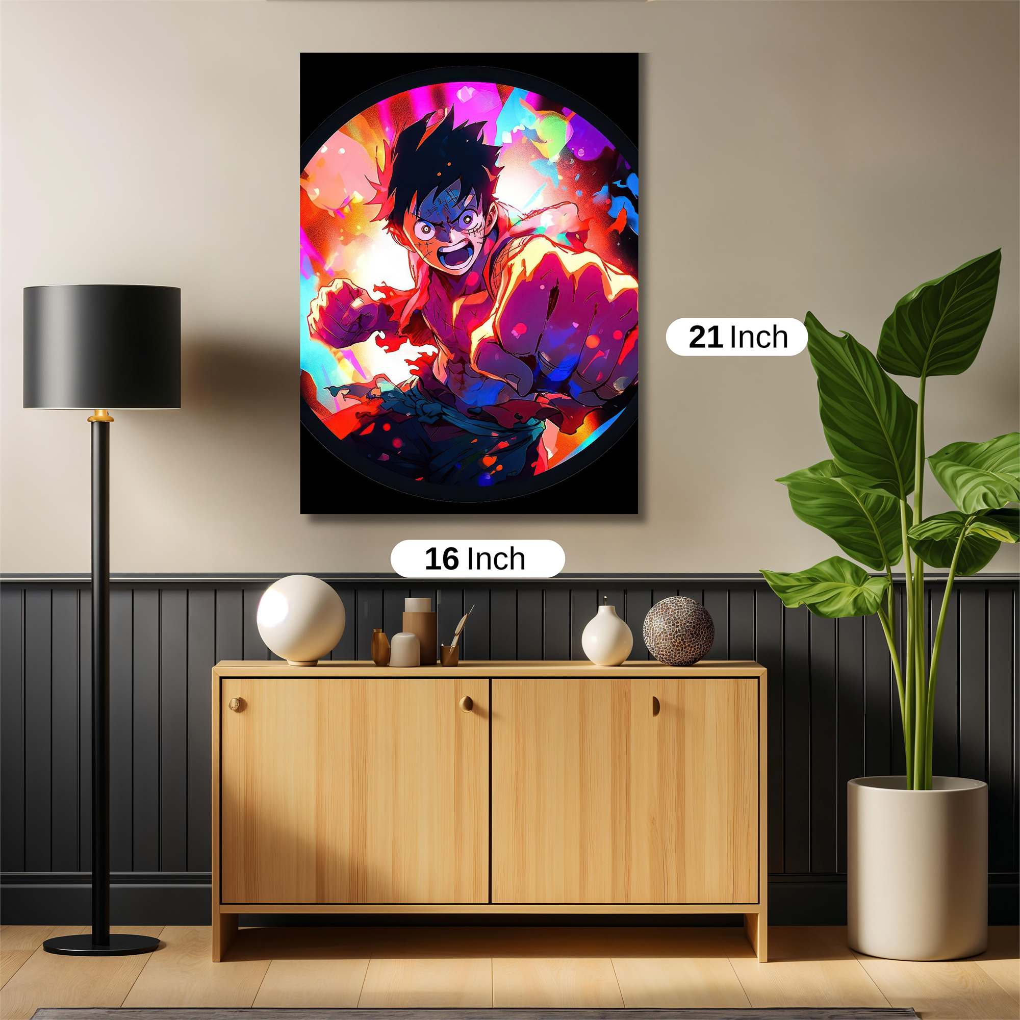 Luffy Radiant Safe Wall Magnetic / M