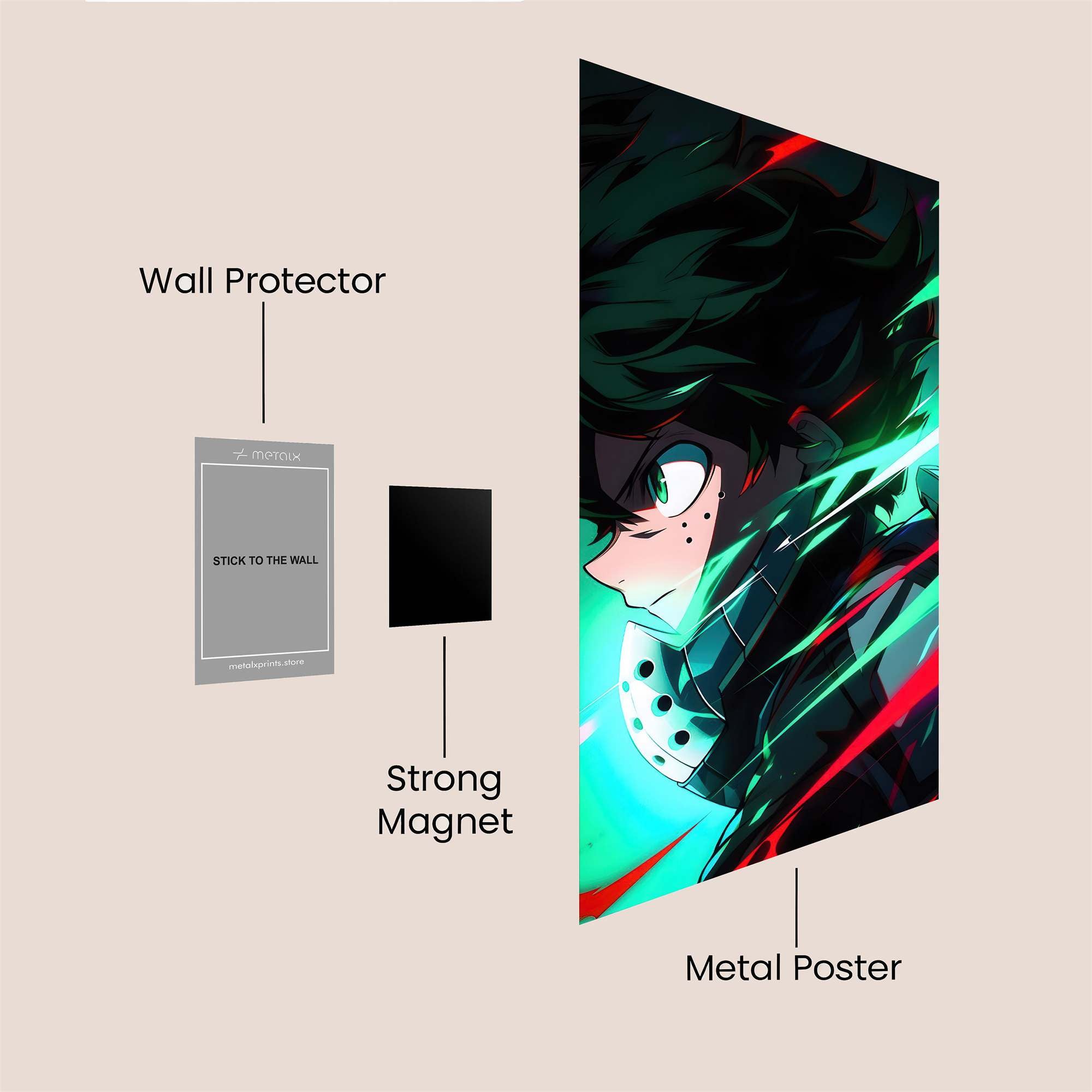 Izuku Intense Safe Wall Magnetic / M
