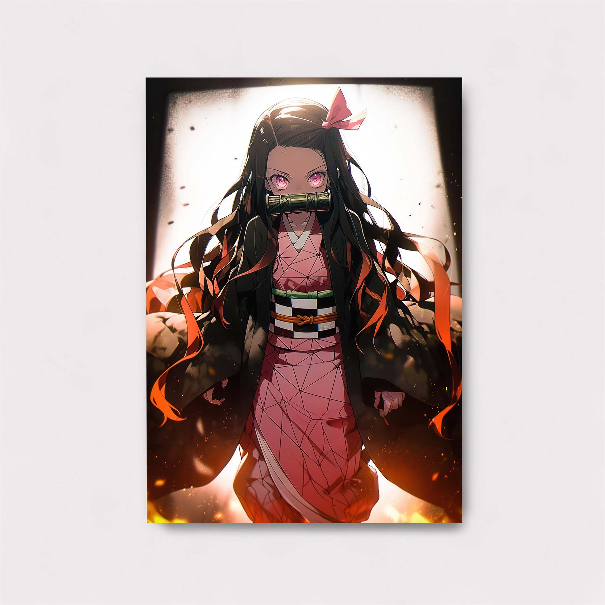 Nezuko Fierce Safe Wall Magnetic / M