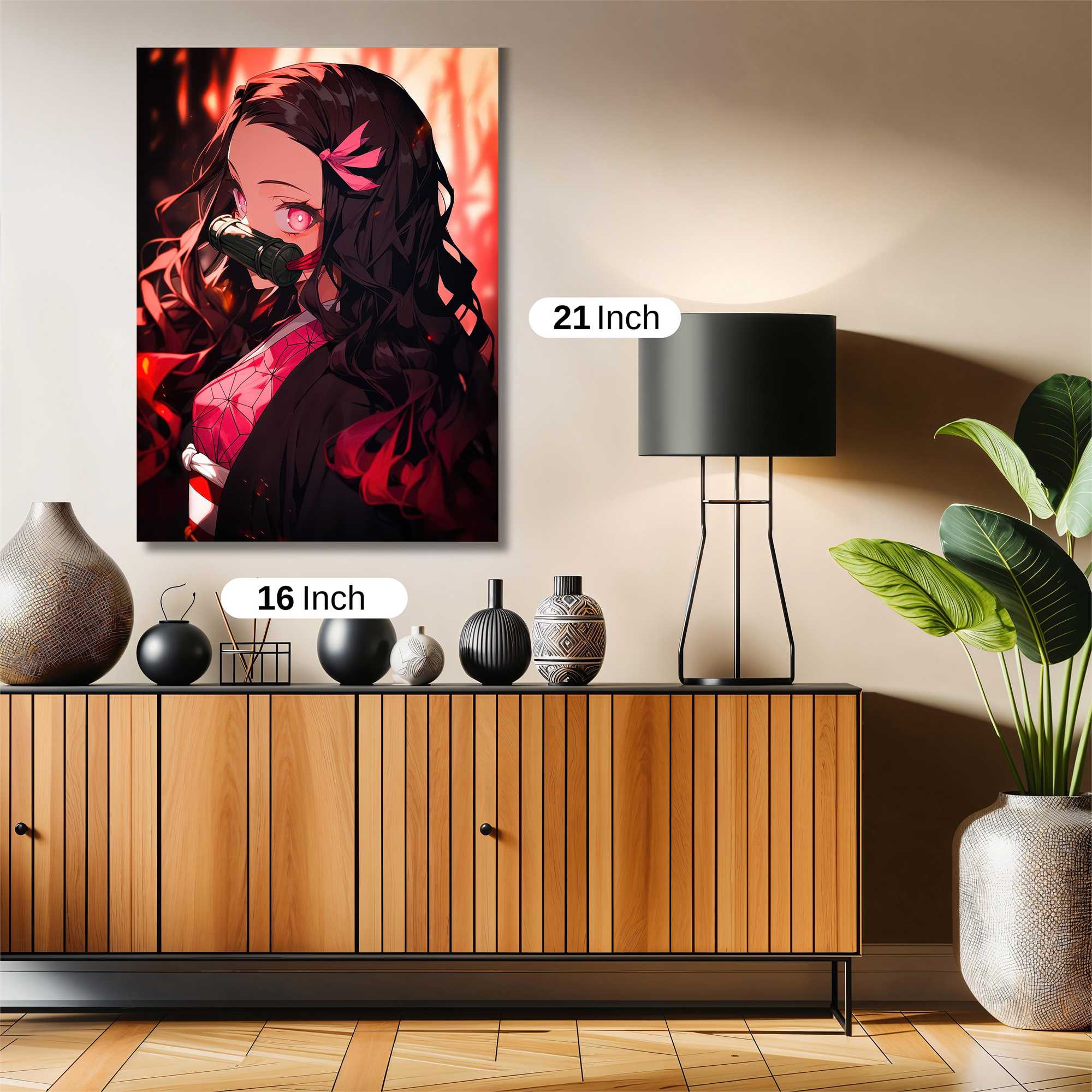 Nezuko Serene Safe Wall Magnetic / M